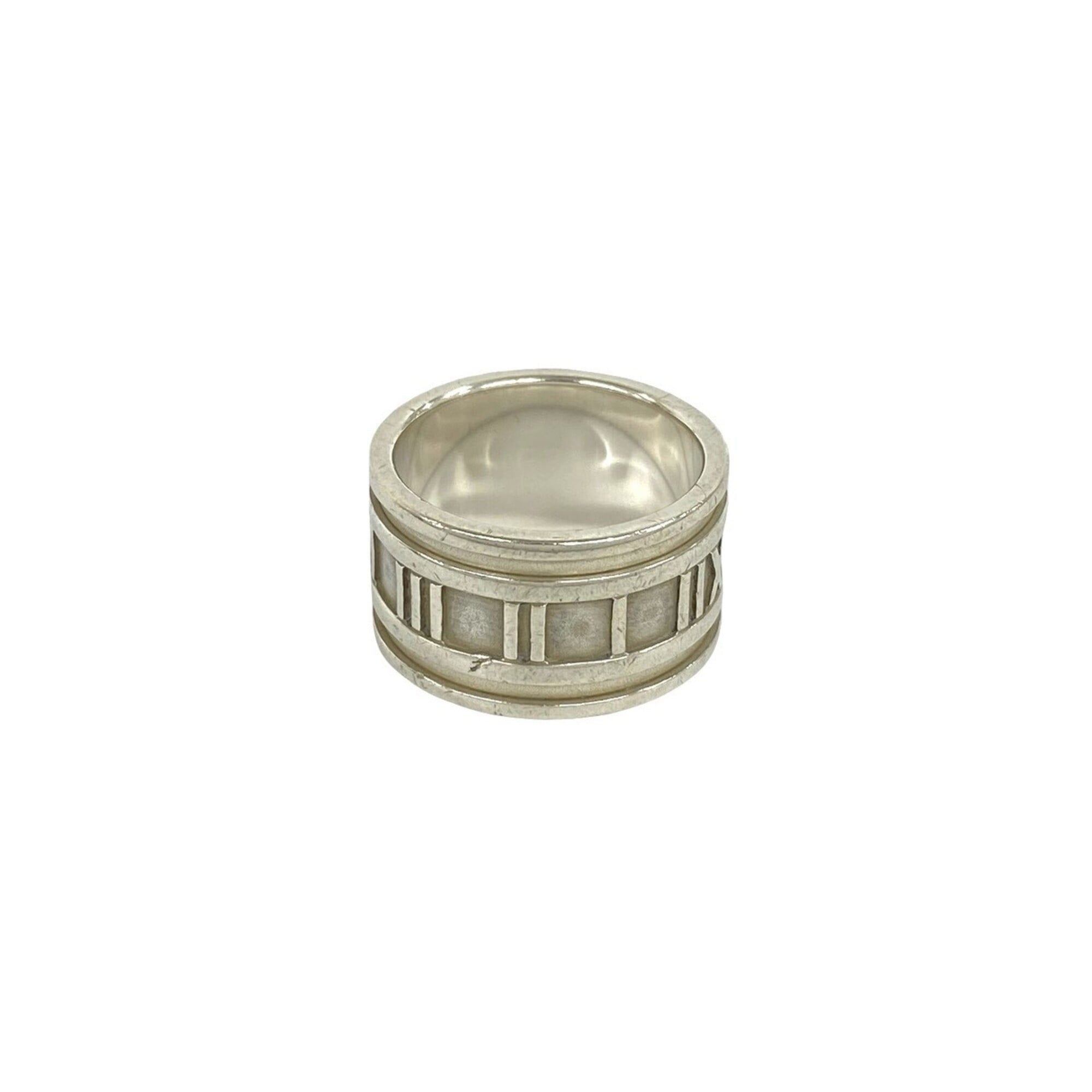 Tiffany Silver Silver 925 Band Ring (Pre-Owned)