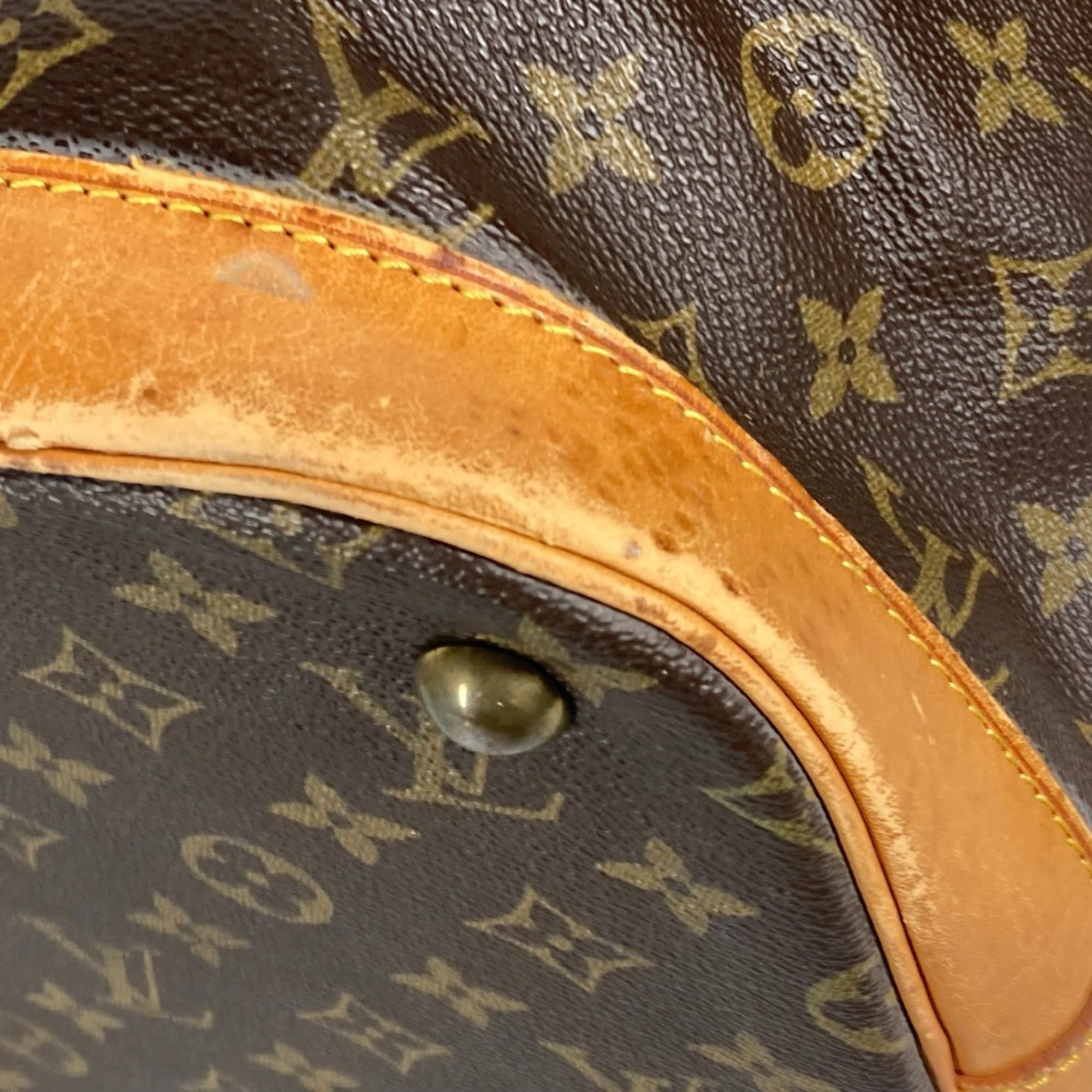 Louis Vuitton Brown Monogram Boston Bag Handbag (Pre-Owned)