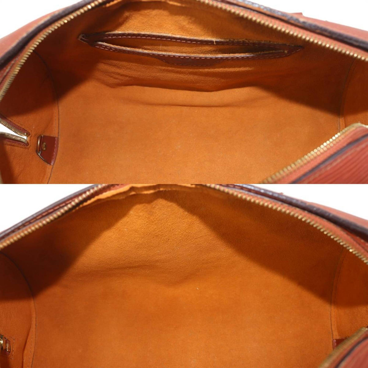 Louis Vuitton Brown Epi Leather Handbag Pouch (Pre-Owned)