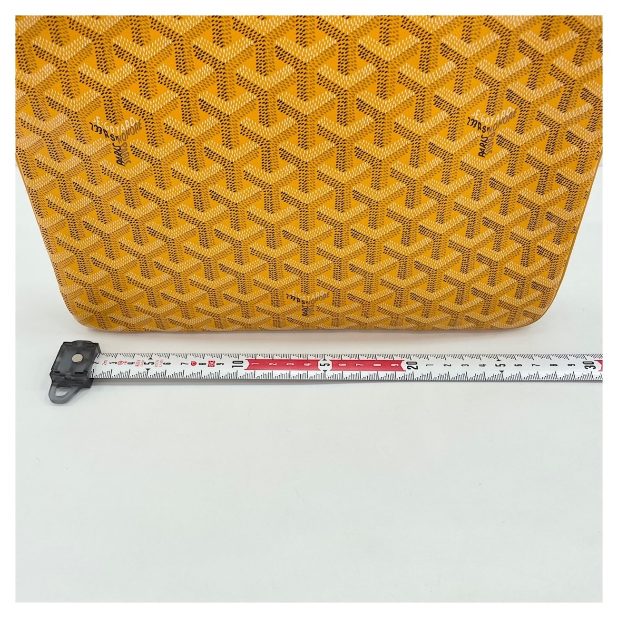 Goyard Yellow Pvc Clutch Bag (Pre-Owned)