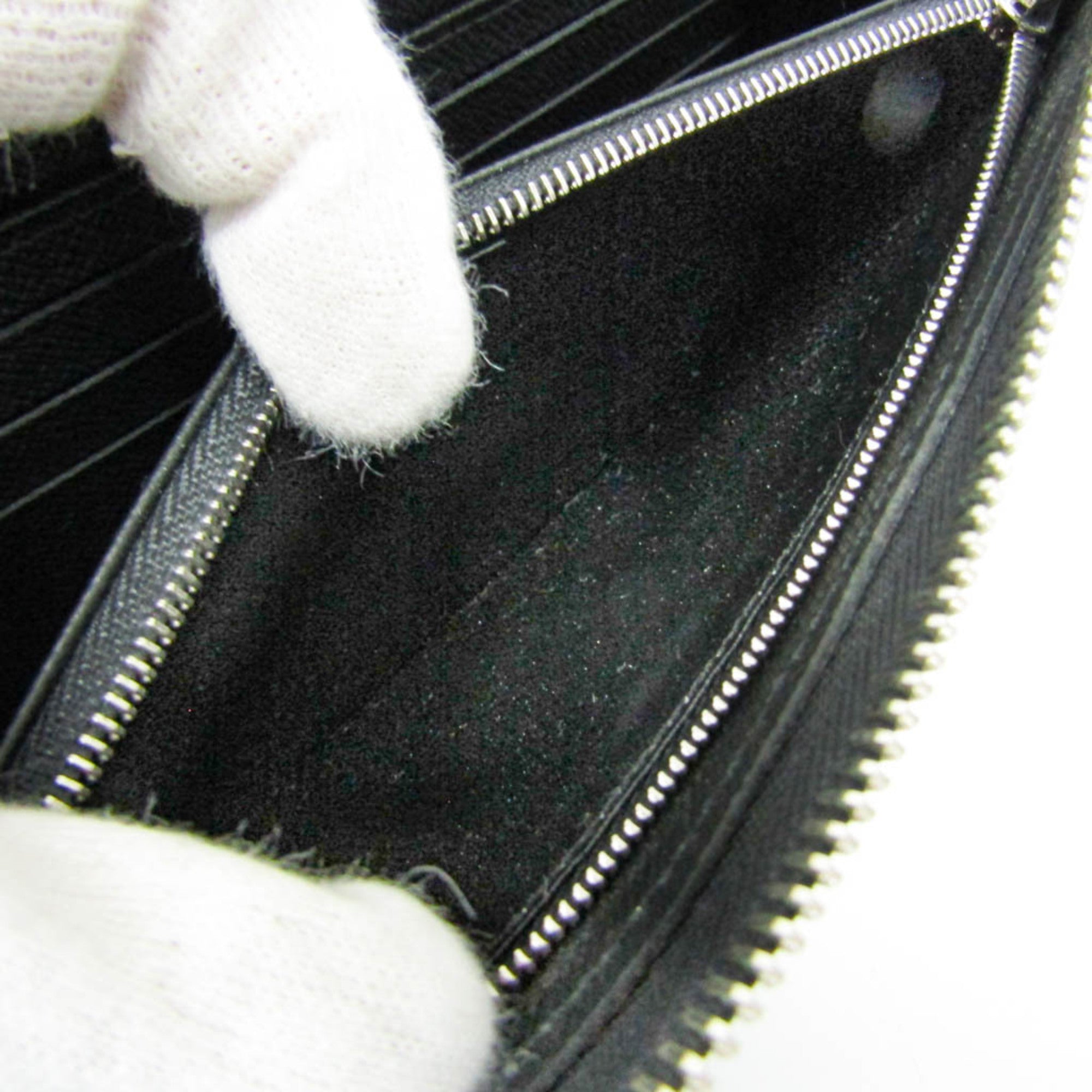 Louis Vuitton Damier Graphite Black Damier Graphite Long Wallet (Bi-Fold) (Pre-Owned)