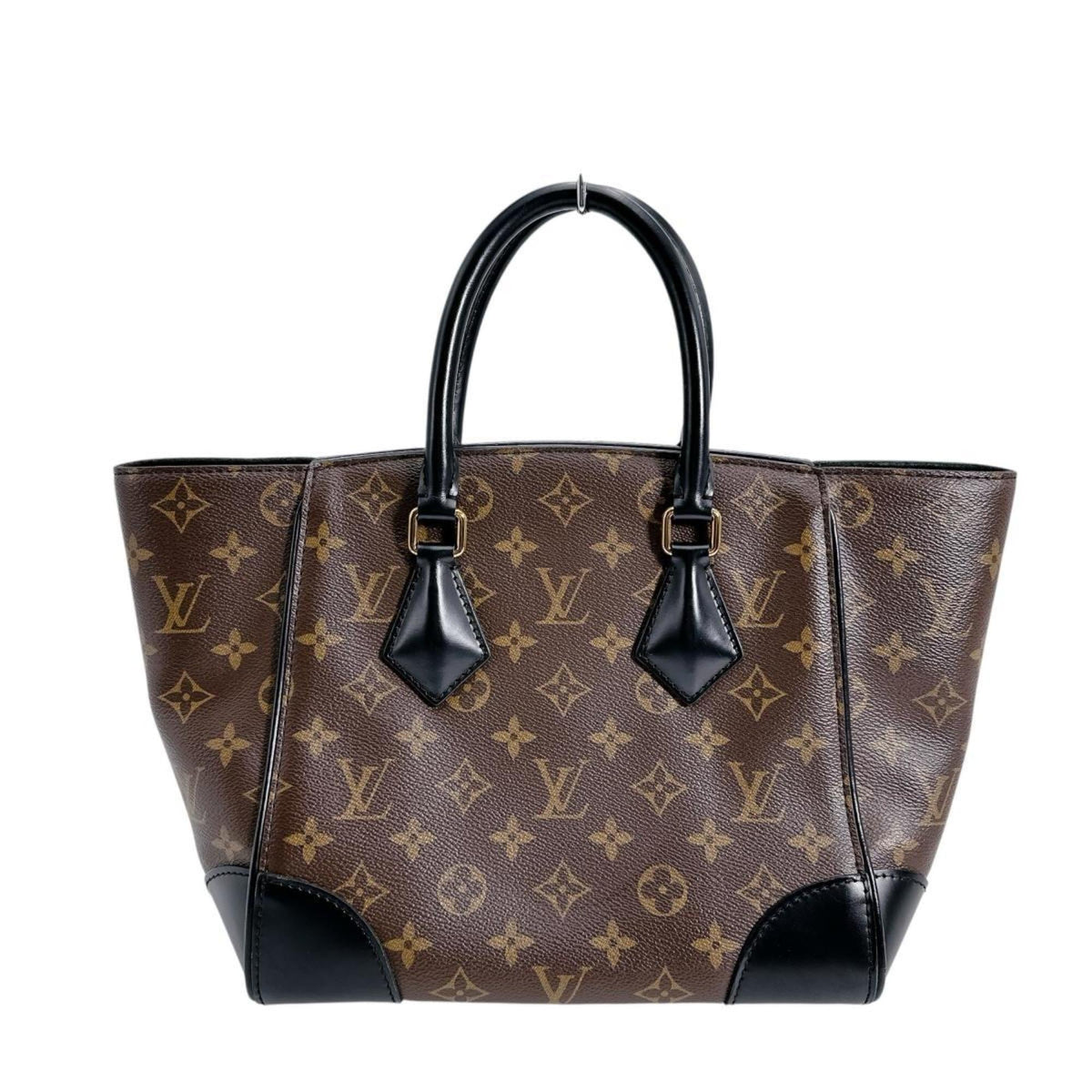 Louis Vuitton Brown Monogram Canvas Handbag (Pre-Owned)