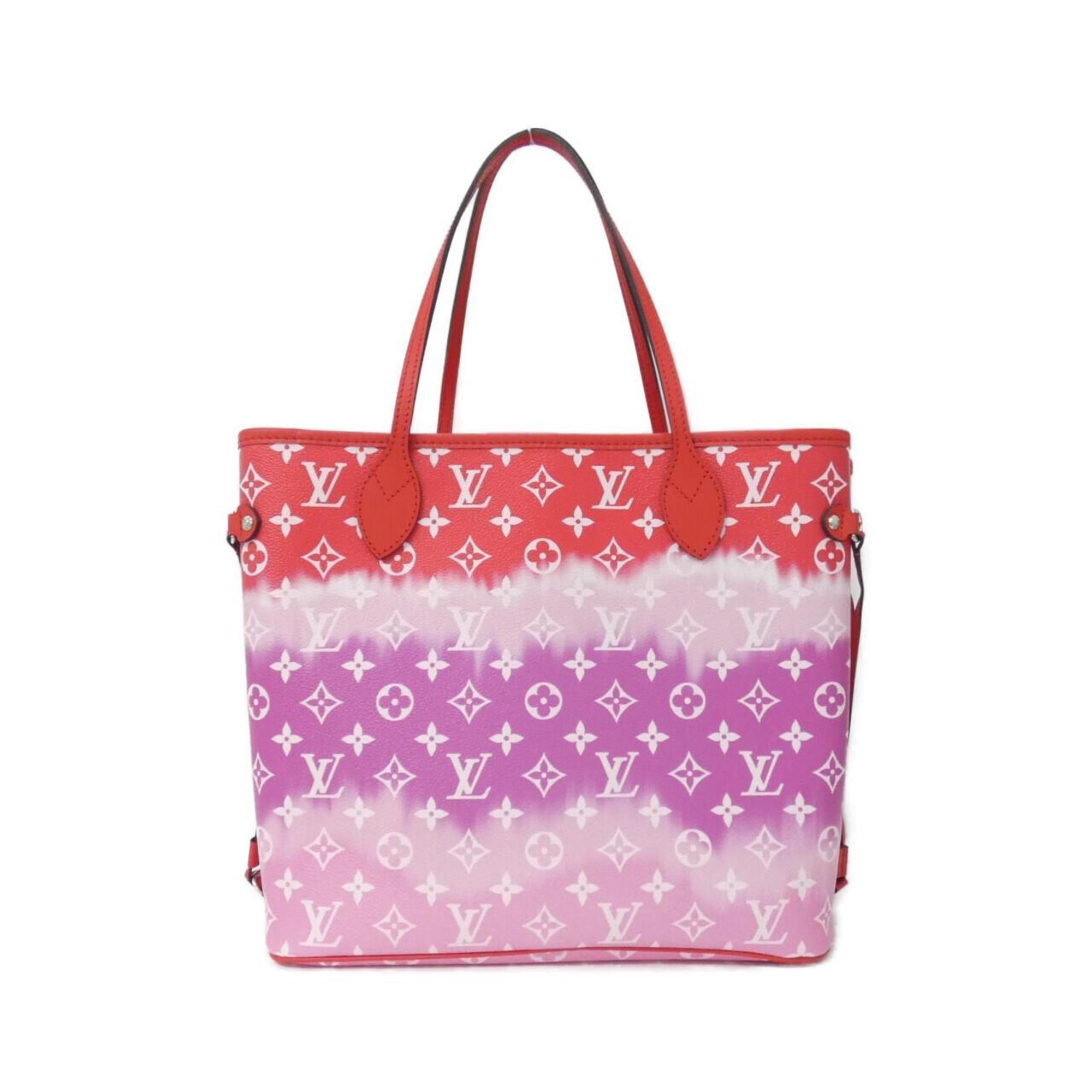 Louis Vuitton Rouge Coated Canvas Handbag Pouch (Pre-Owned)