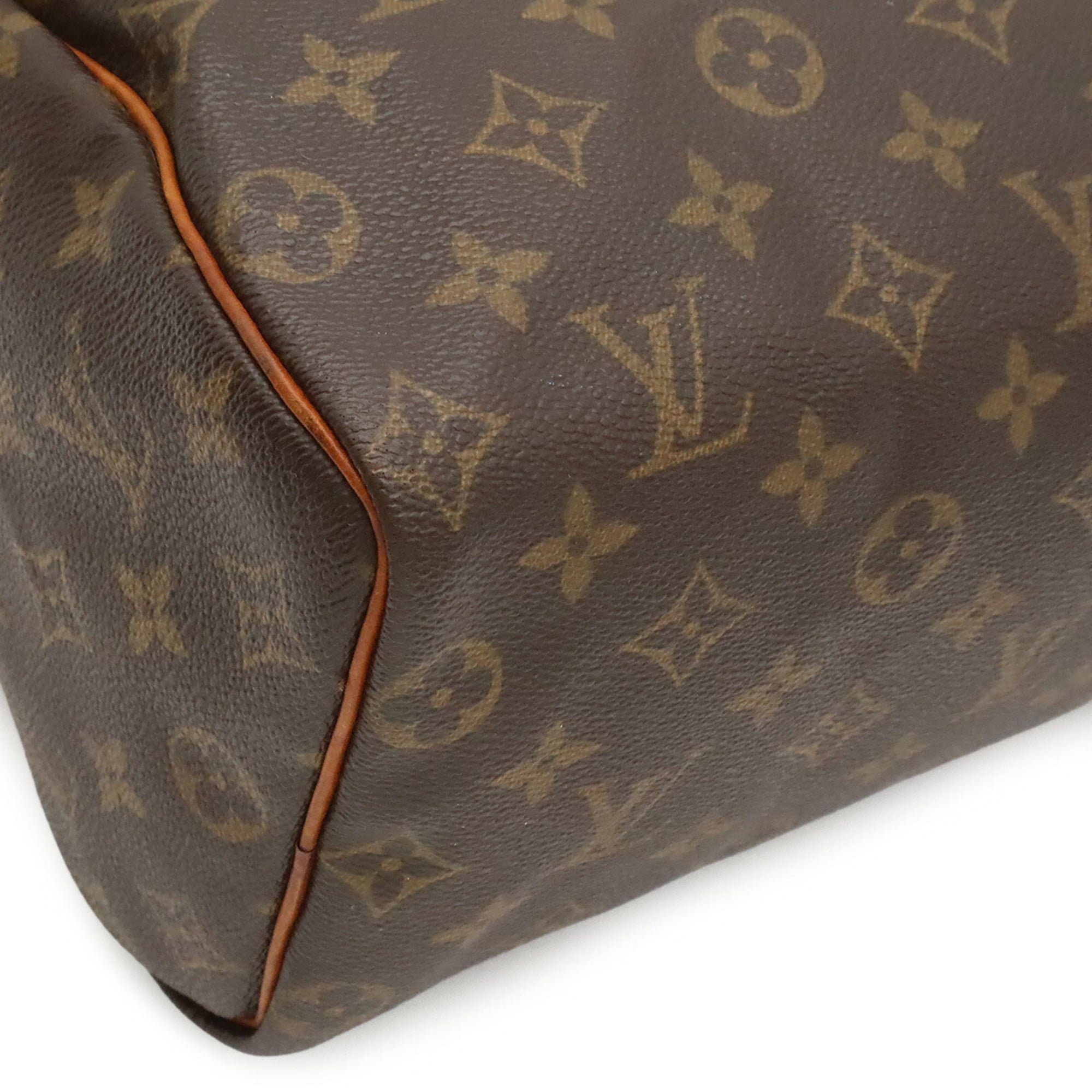 Louis Vuitton Brown Monogram Handbag (Pre-Owned)