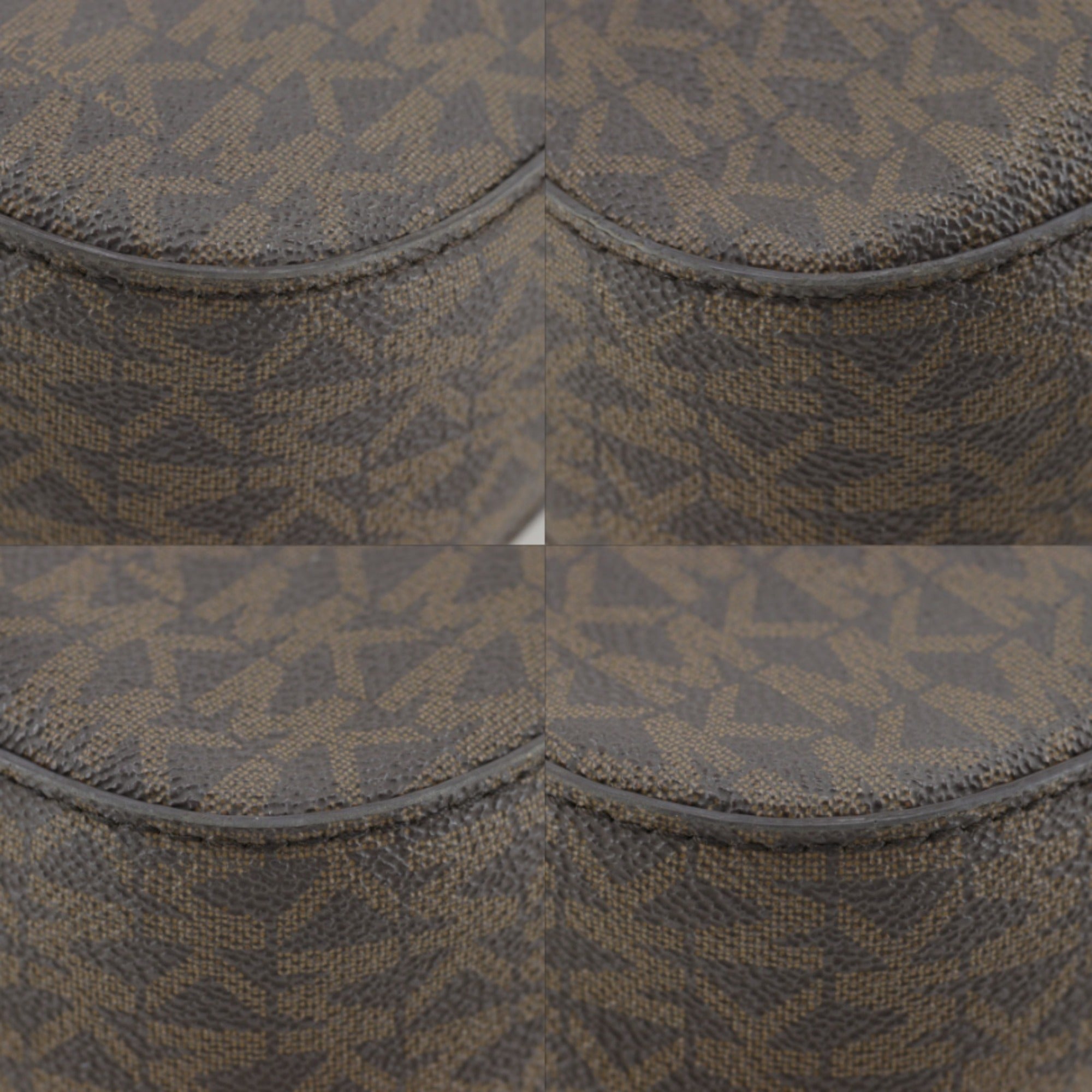 Michael Kors Brown Pvc Shoulder Bag Sling Bag (Pre-Owned)