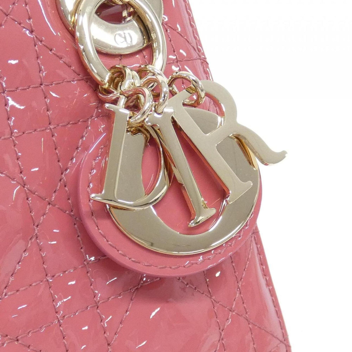 Christian Dior Dusty Pink Leather Handbag (Pre-Owned)