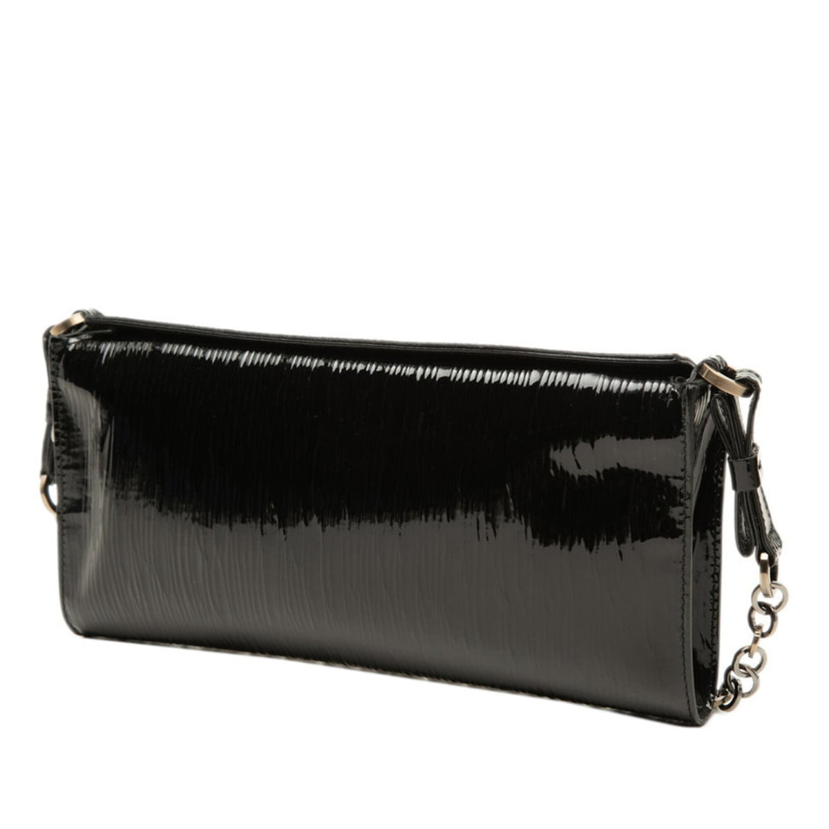Salvatore Ferragamo Black Patent Leather Handbag (Pre-Owned)