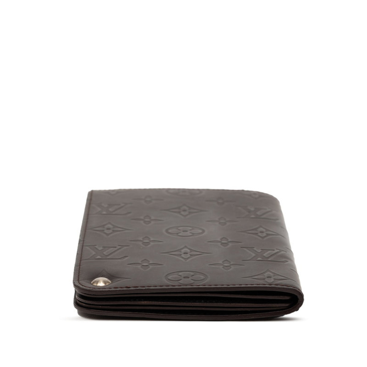 Louis Vuitton Brown Monogram Glacé Monogram Monogram Coin Purse/Coin Case (Pre-Owned)