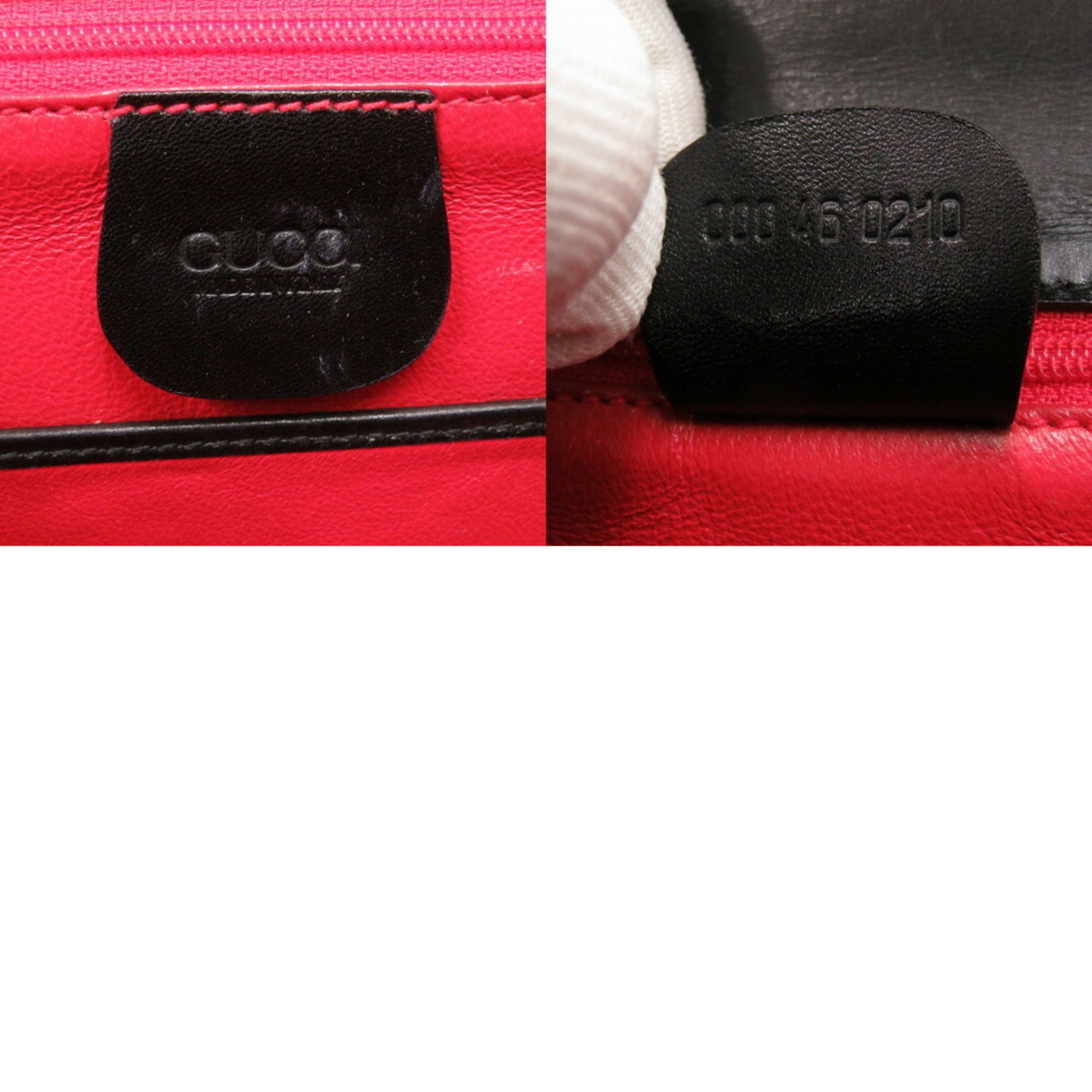 Gucci Black Leather Handbag (Pre-Owned)