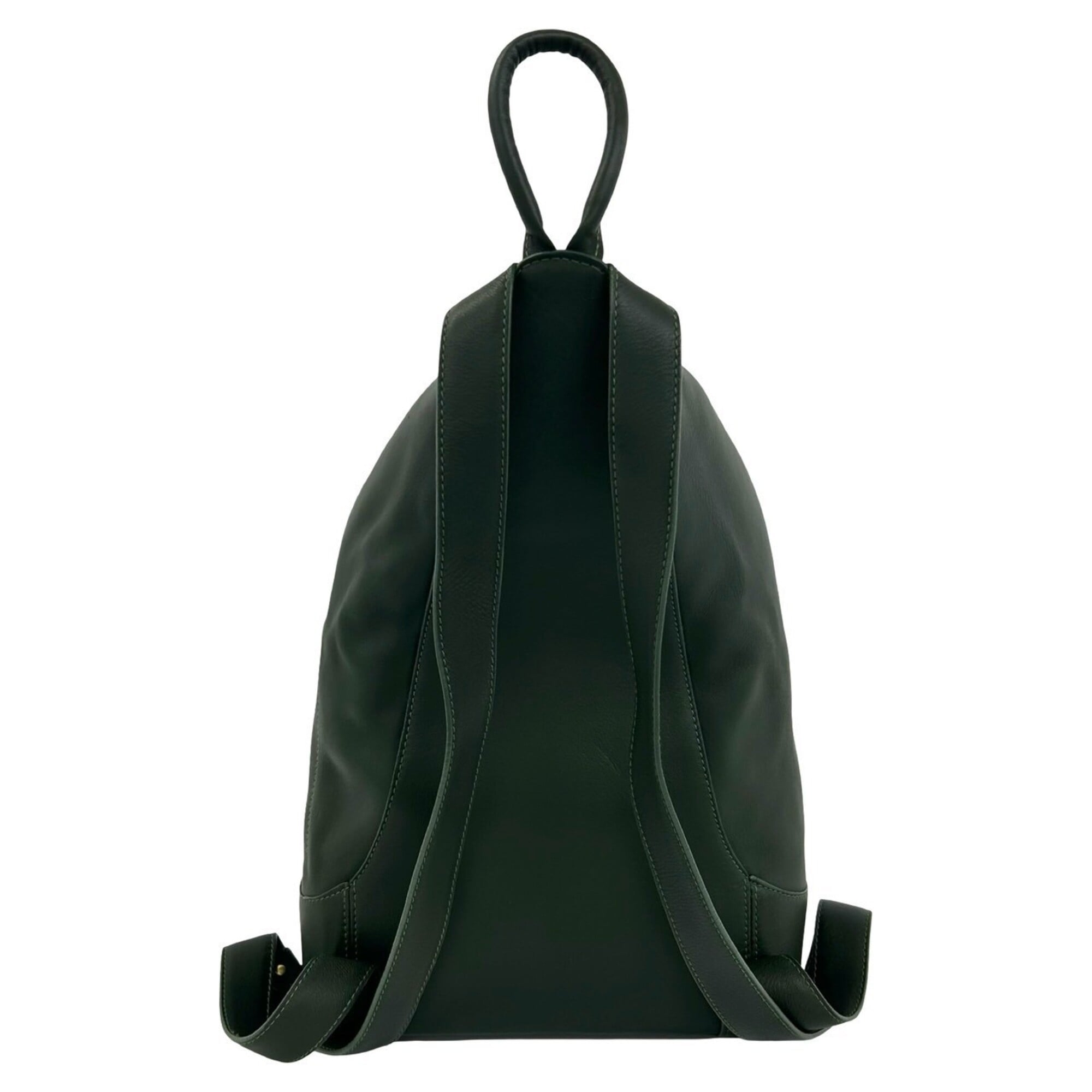 Loewe Green Leather Backpack (Pre-Owned)