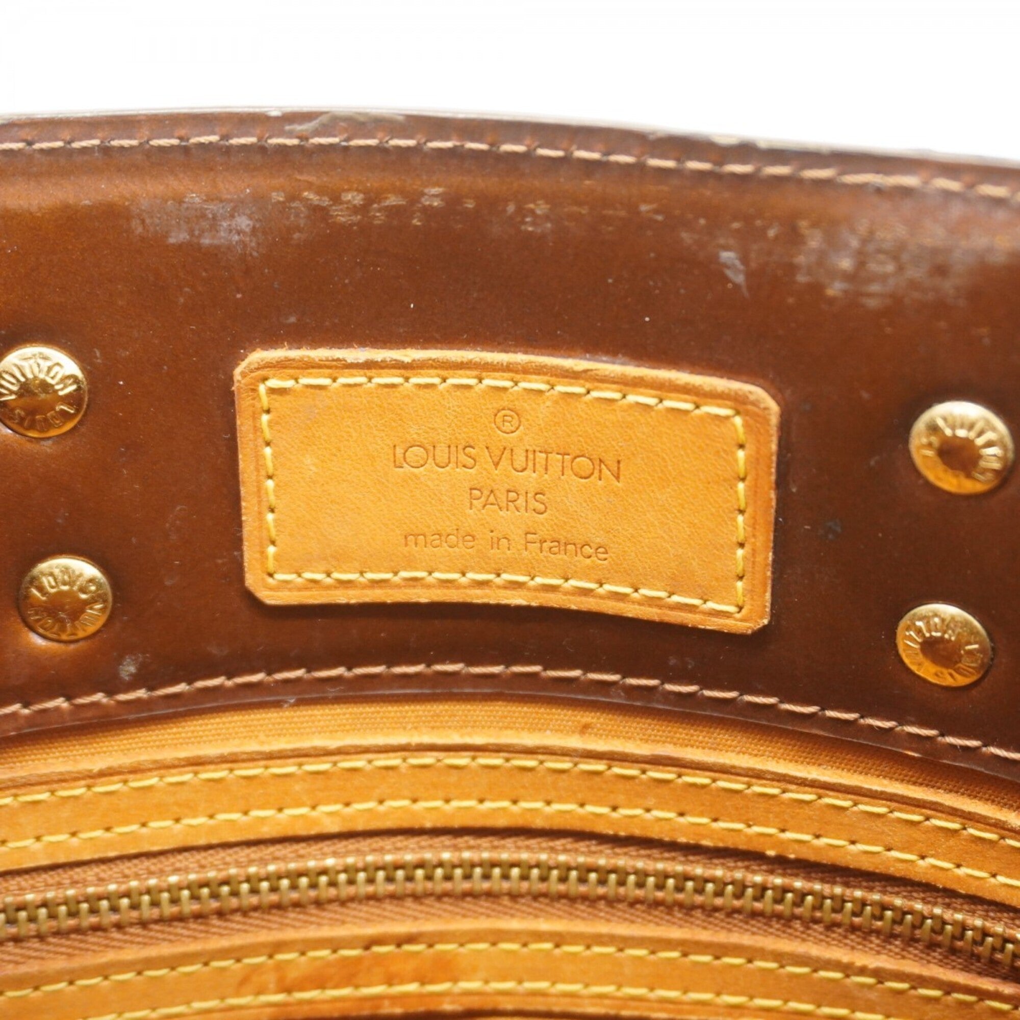 Louis Vuitton Bronze Handbag (Pre-Owned)