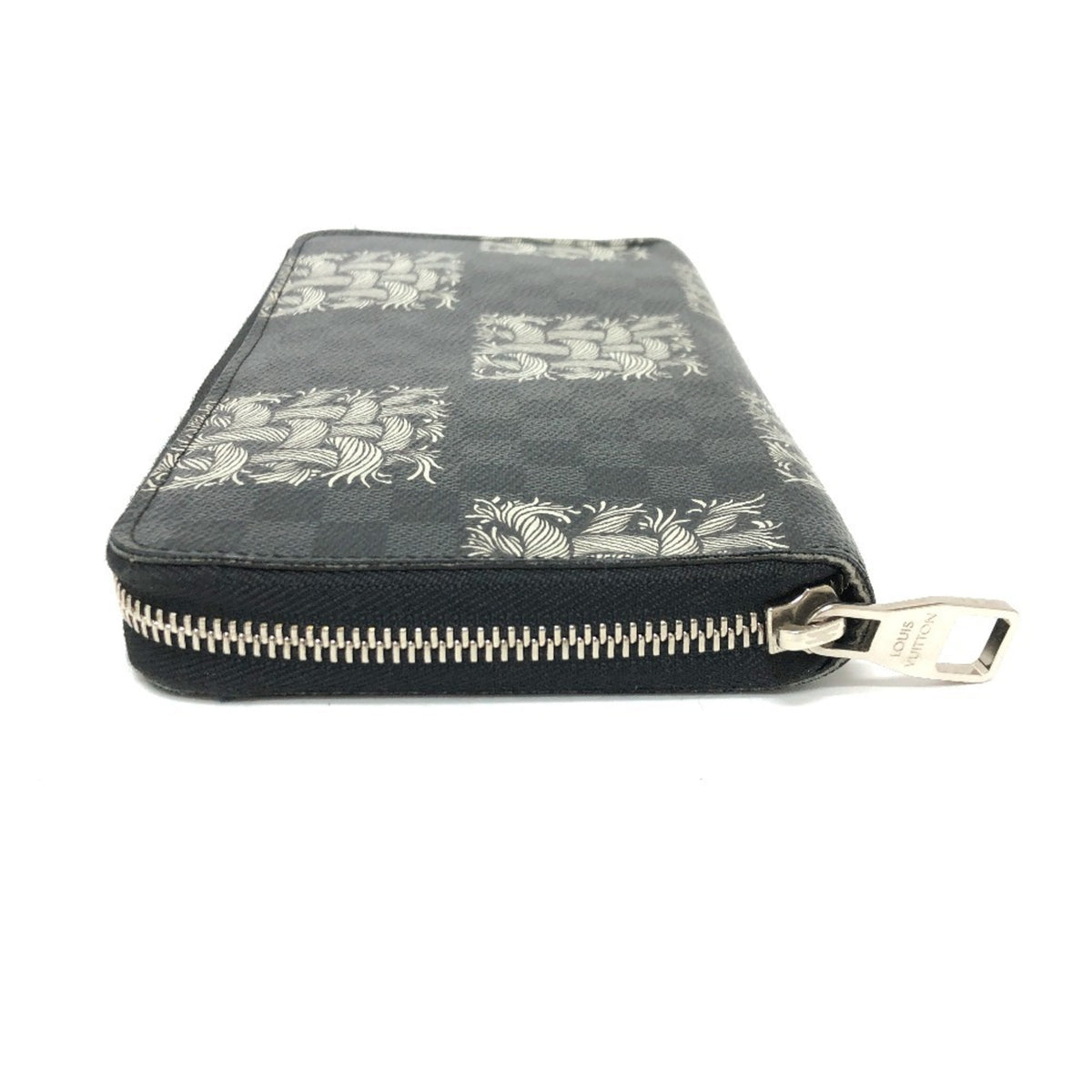 Louis Vuitton Damier Graphite Black Damier Graphite Long Wallet (Bi-Fold) (Pre-Owned)
