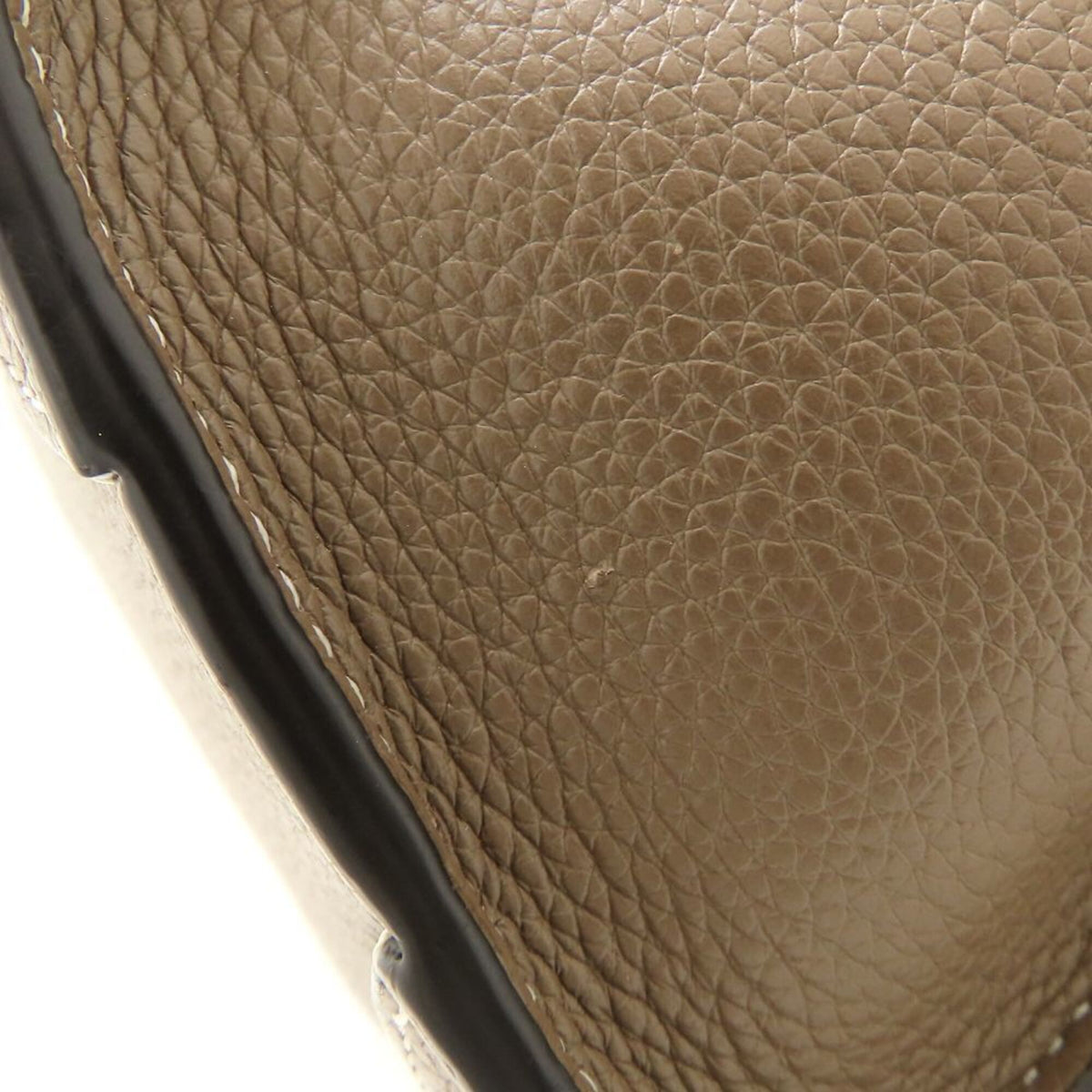 Celine Luggage Grayish Leather Handbag (Pre-Owned)