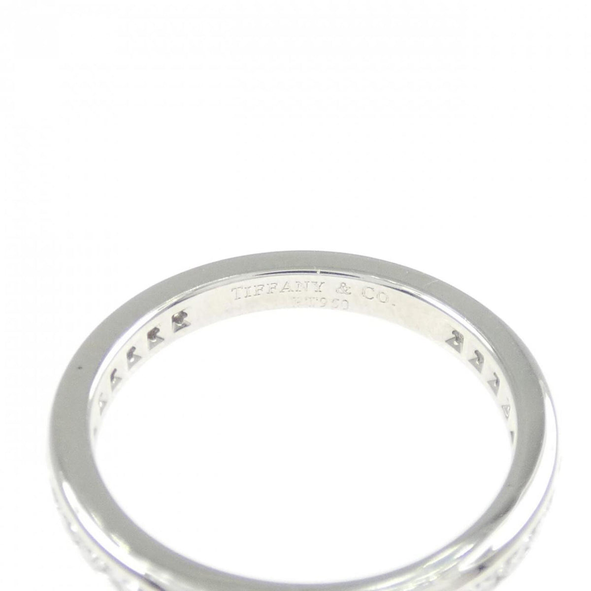 Tiffany Platinum 950 Band Ring (Pre-Owned)