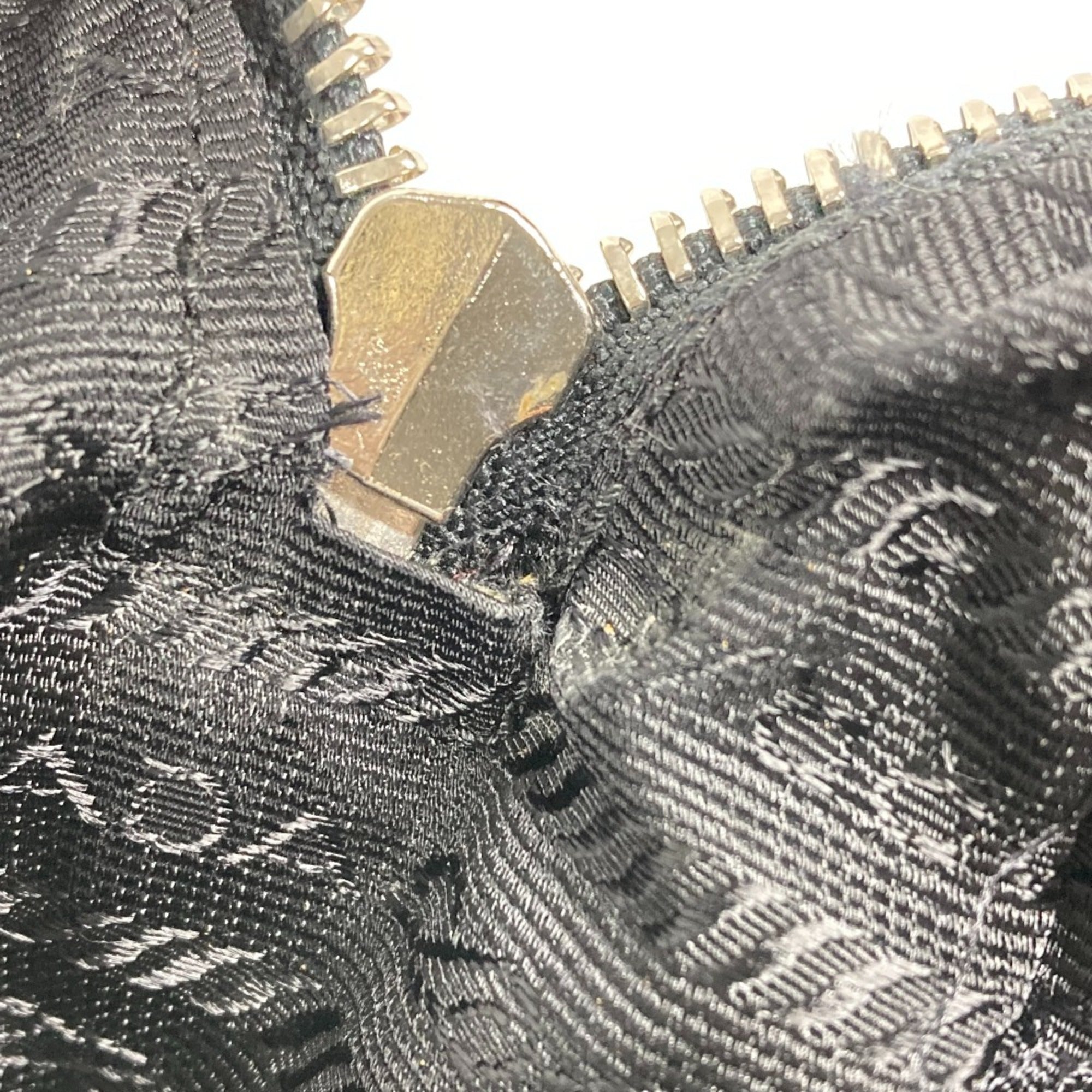 Prada Black Cloth Handbag (Pre-Owned)