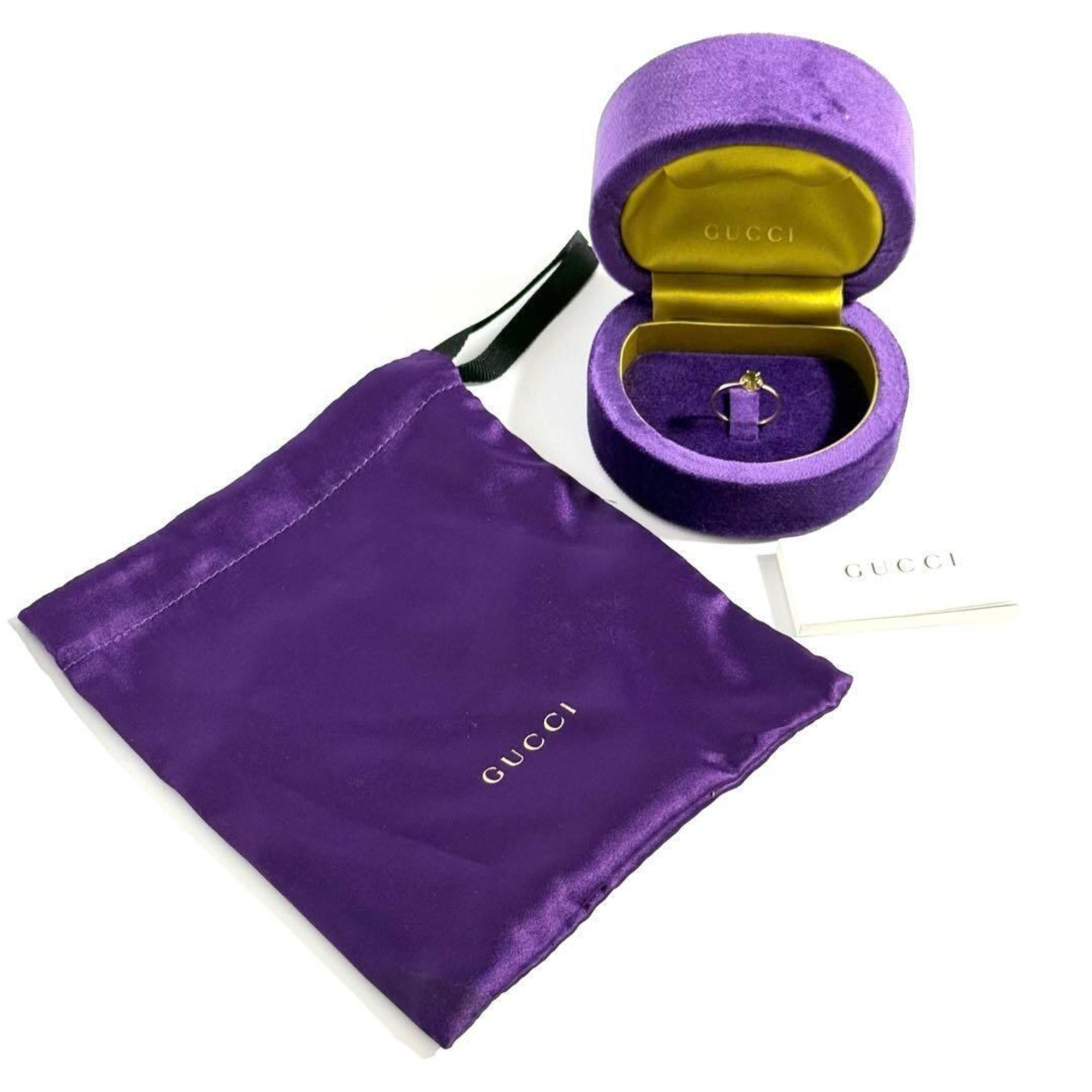 Gucci Gold Yellow Gold (18K) Band Ring (Pre-Owned)