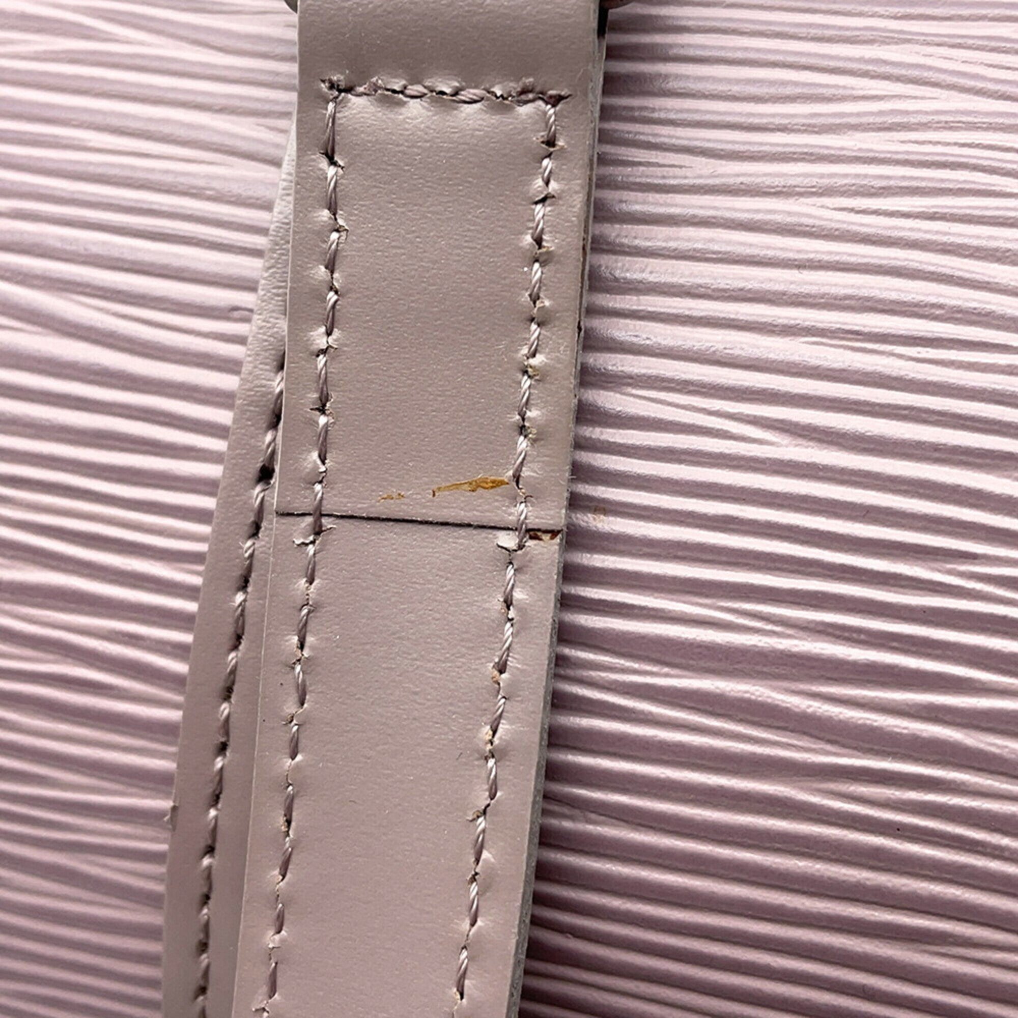 Louis Vuitton Galle Lilac Epi Leather Handbag Pouch (Pre-Owned)