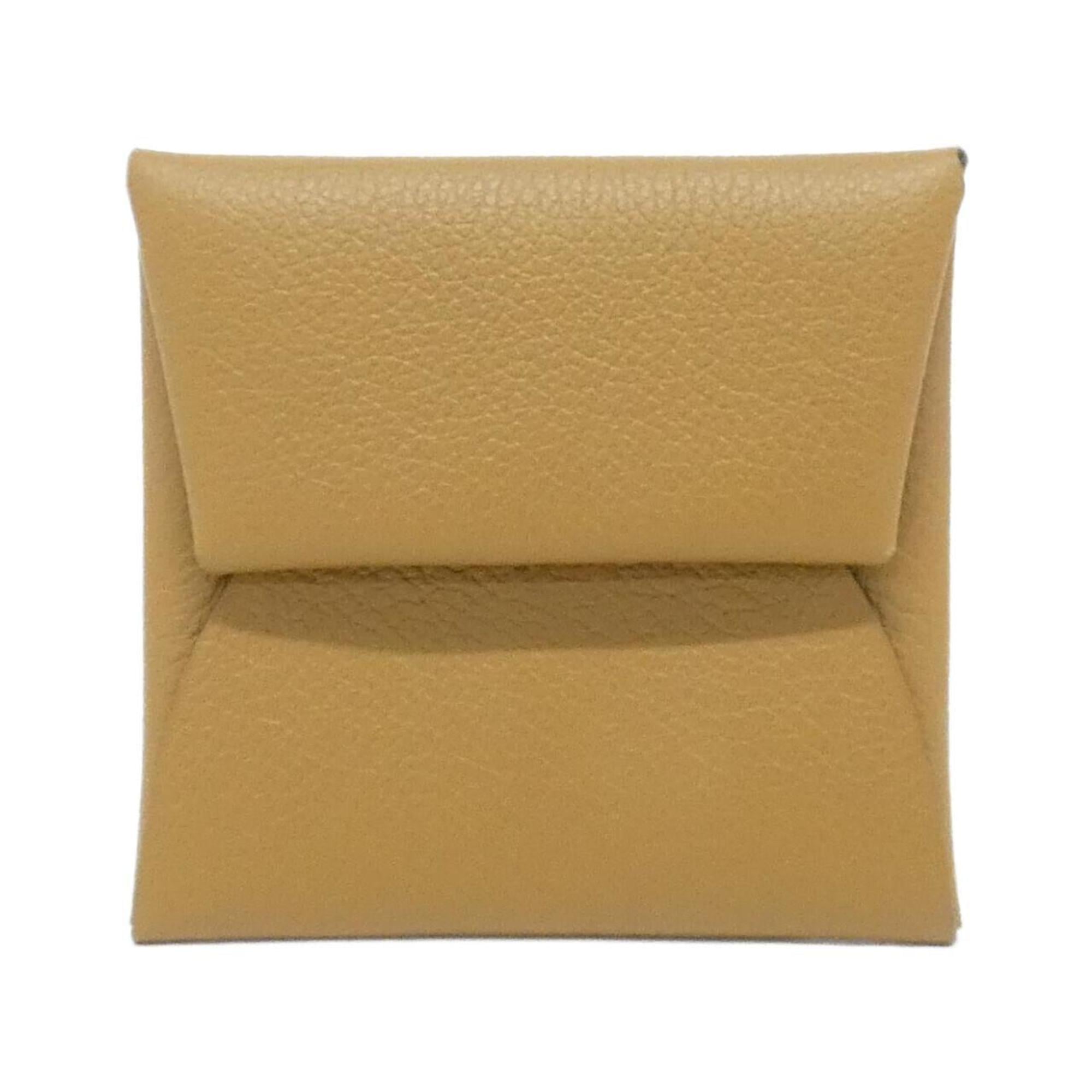 Hermes Bastia Bronze Coin Purse/Coin Case (Pre-Owned)