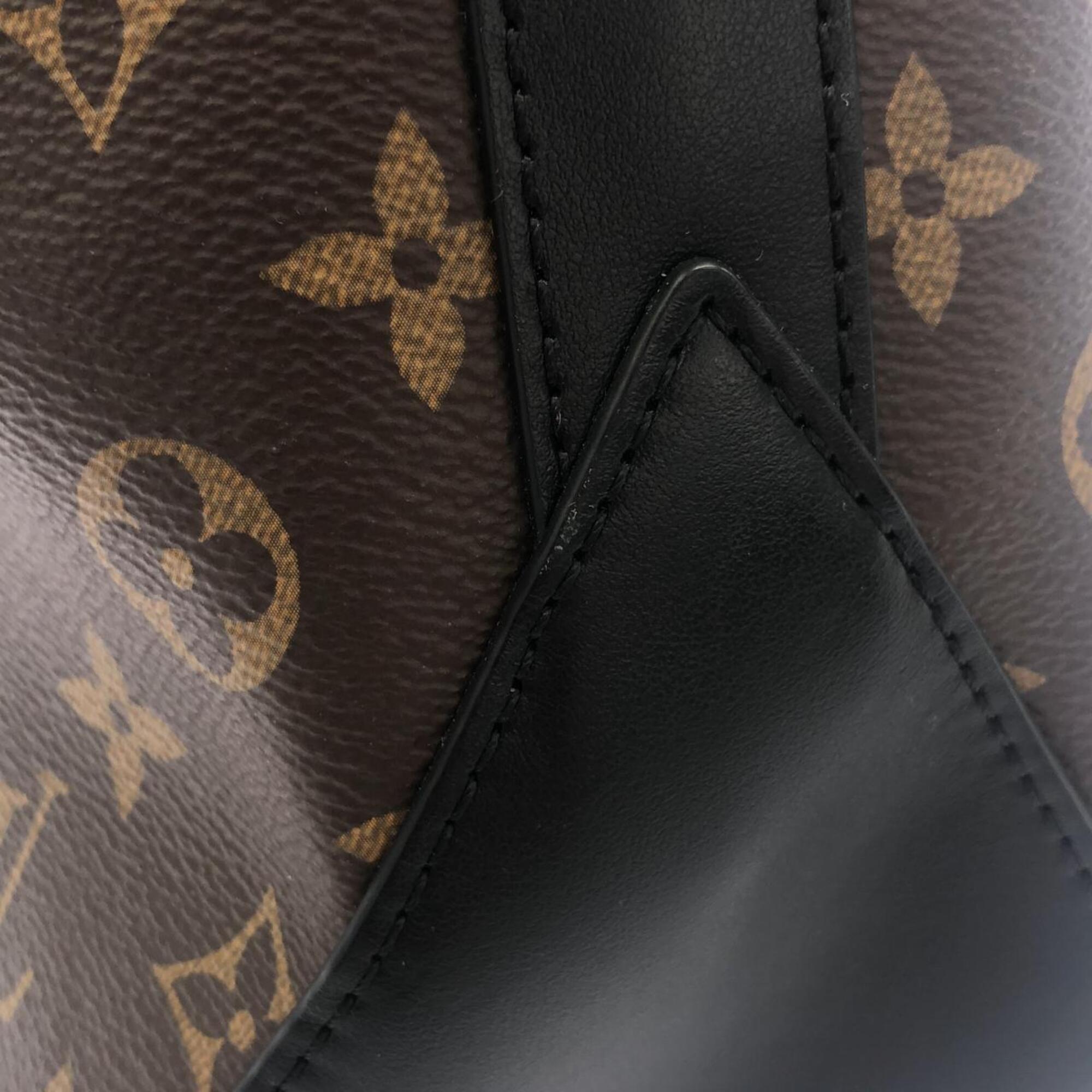 Louis Vuitton Marron Coated Canvas Handbag (Pre-Owned)