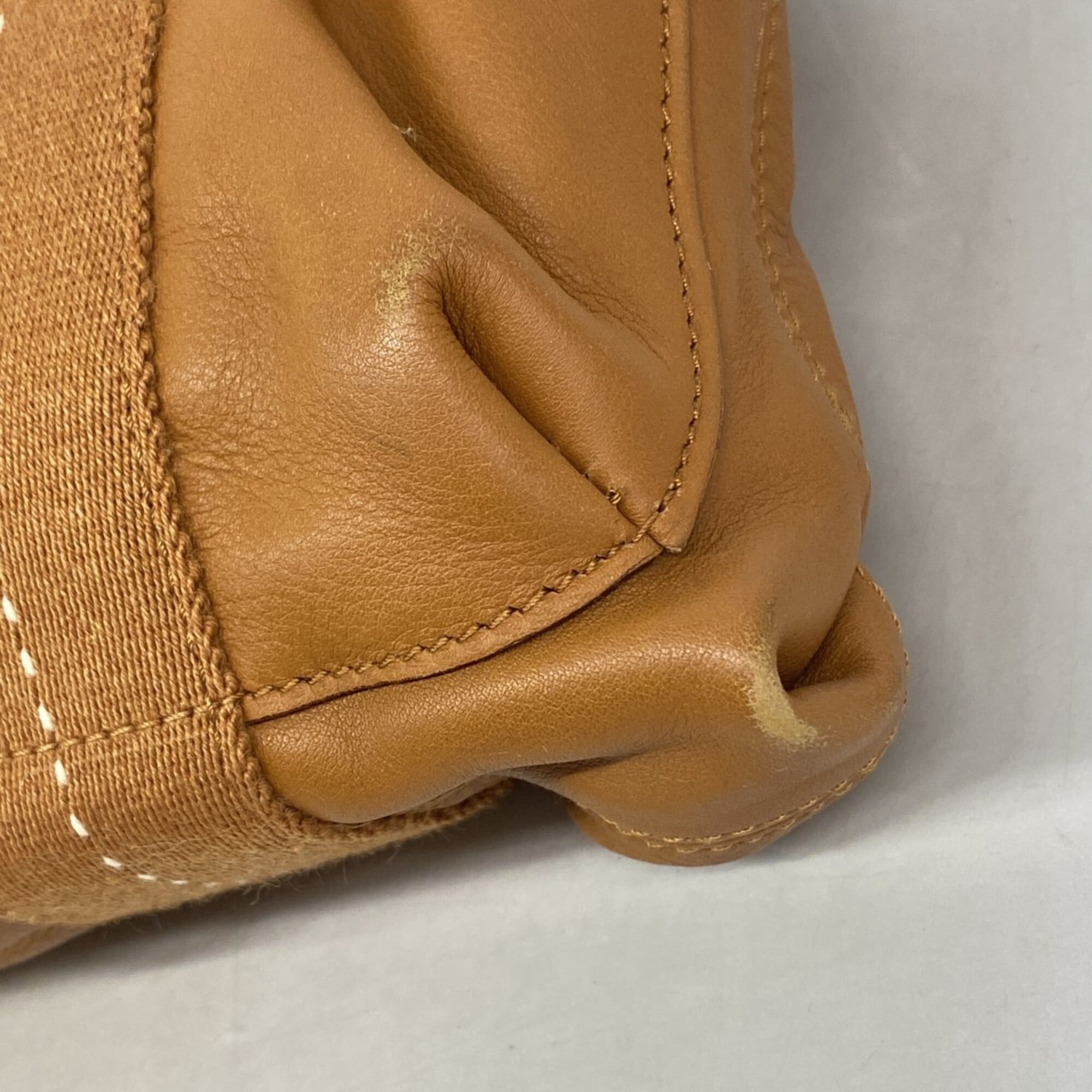 Hermes Brown Leather Handbag (Pre-Owned)