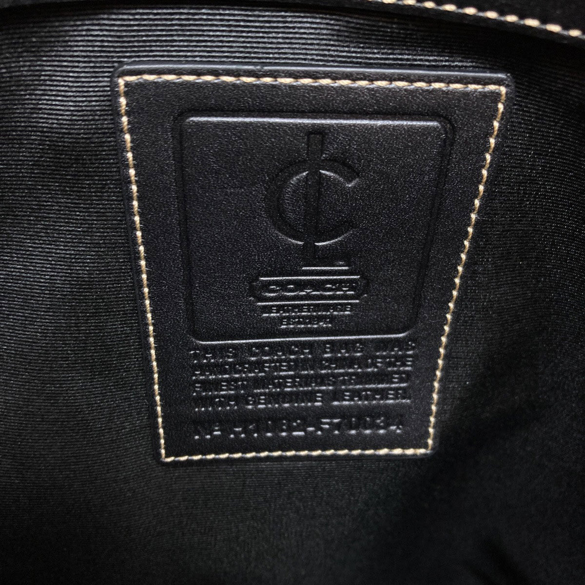 Coach Black Nylon Tote Bag (Pre-Owned)