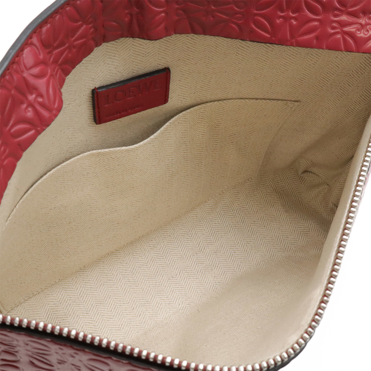 Loewe Patent Leather Clutch Bag (Pre-Owned)