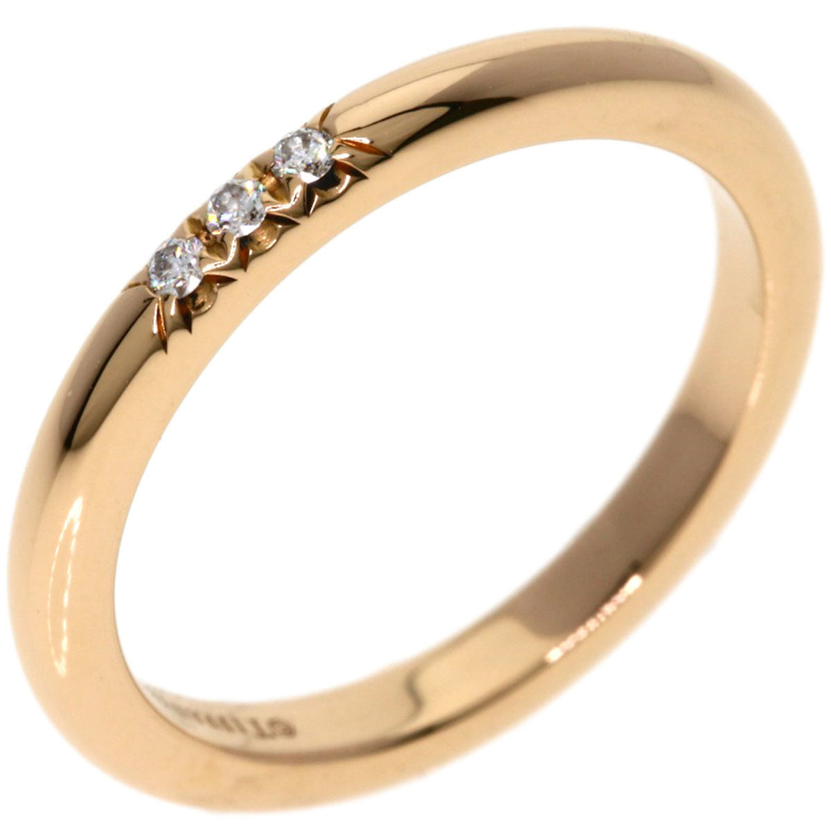 Tiffany Pink Gold (18K) Band Ring (Pre-Owned)