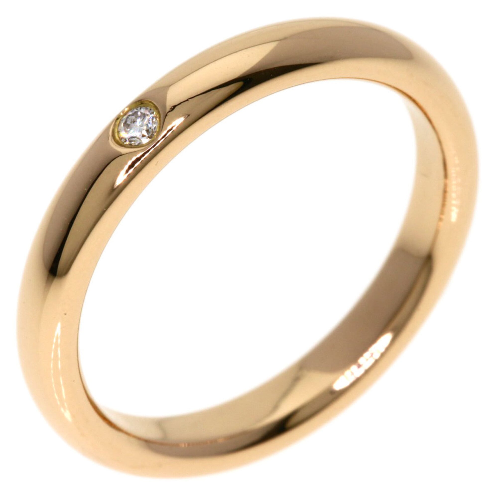 Tiffany Pink Gold (18K) Band Ring (Pre-Owned)