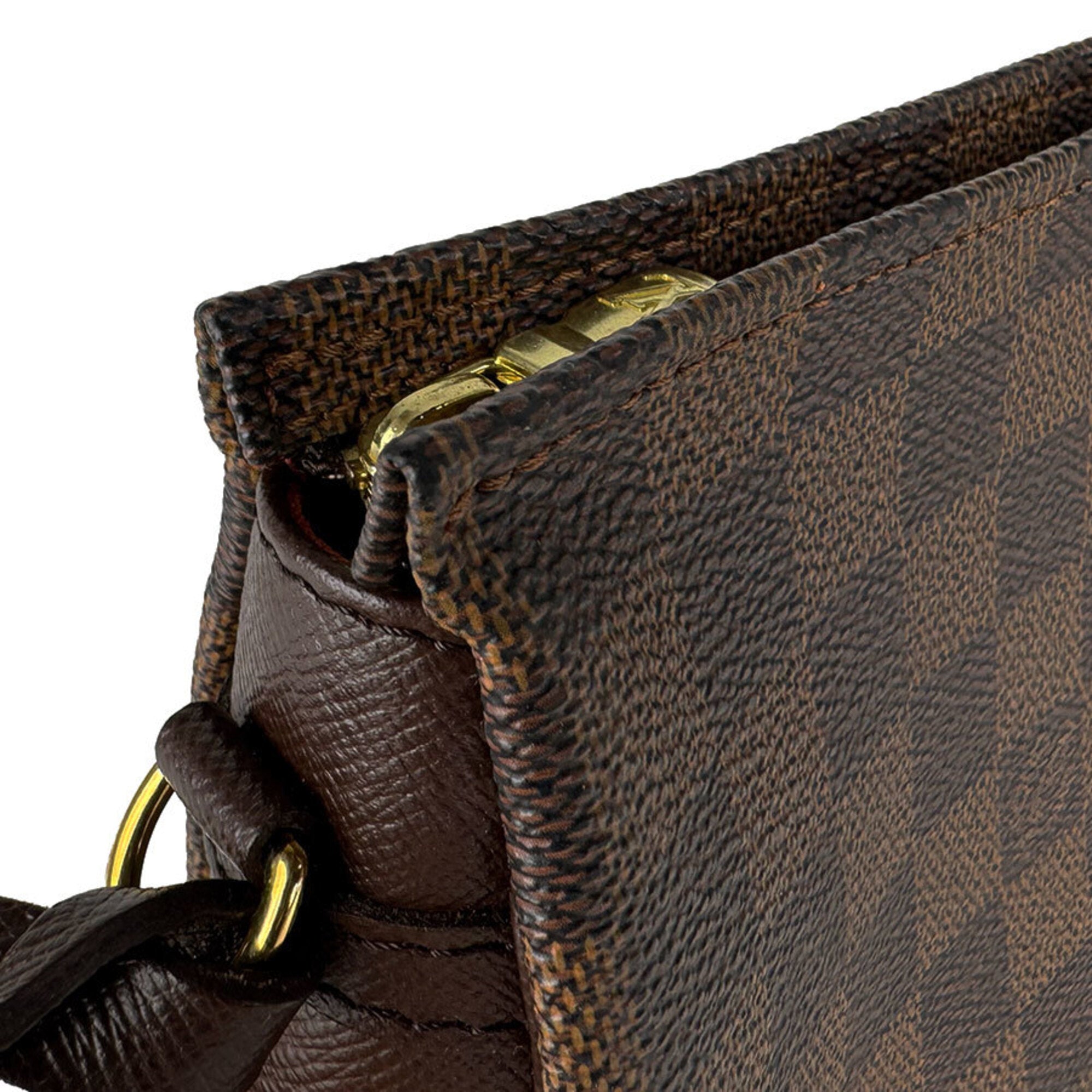 Louis Vuitton Damier Canvas Ebene Damier Canvas Handbag (Pre-Owned)