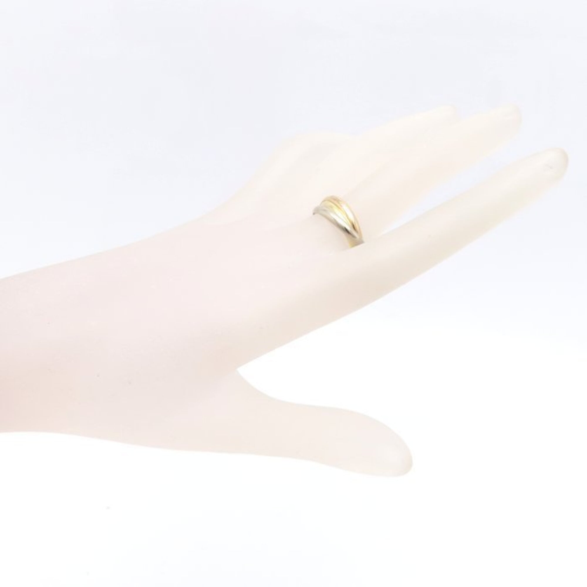 Cartier Trinity Yellow Gold (18K) Pink Gold (18K) White Gold (18K) Band Ring (Pre-Owned)