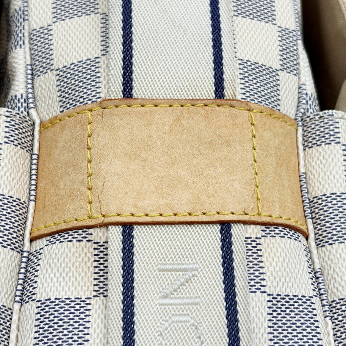 Louis Vuitton Damier Azur Damier Azur Damier Canvas Shoulder Bag (Pre-Owned)