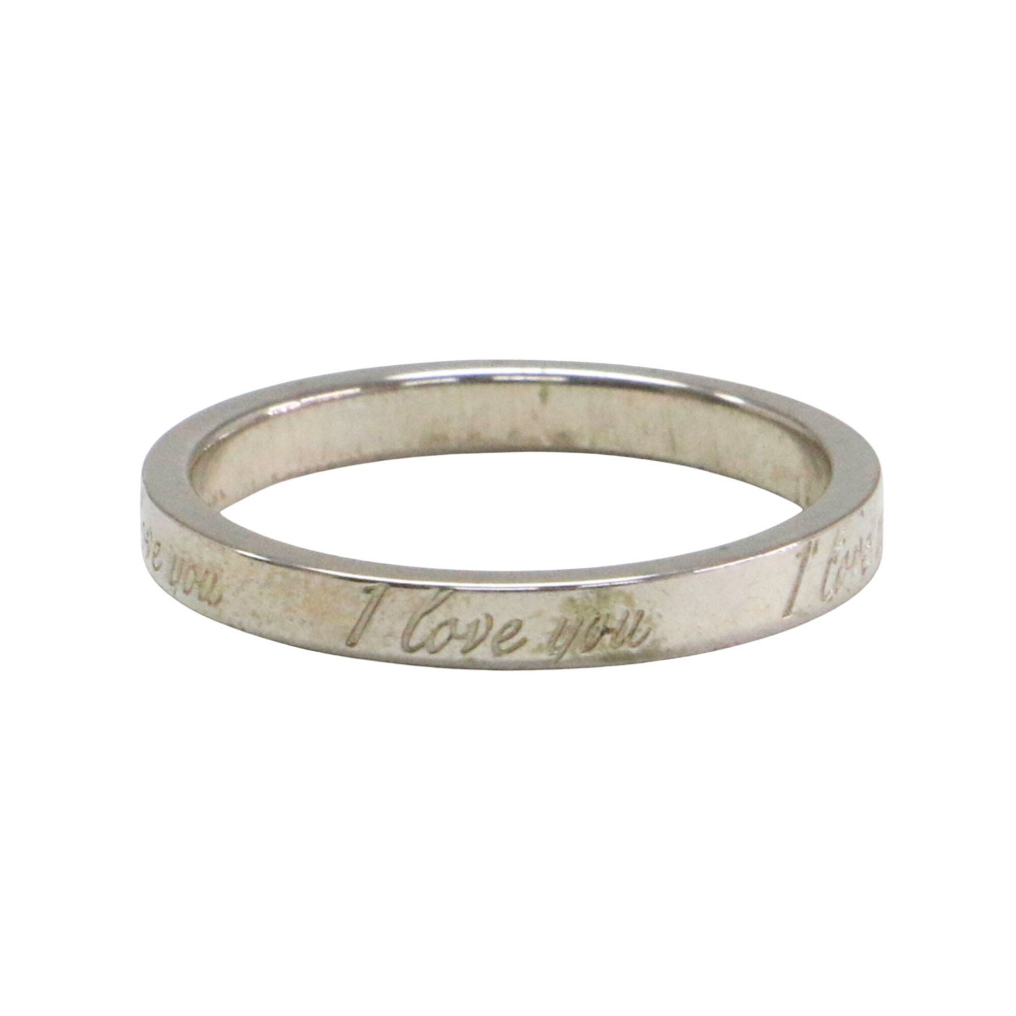 Tiffany Silver 925 Band Ring (Pre-Owned)