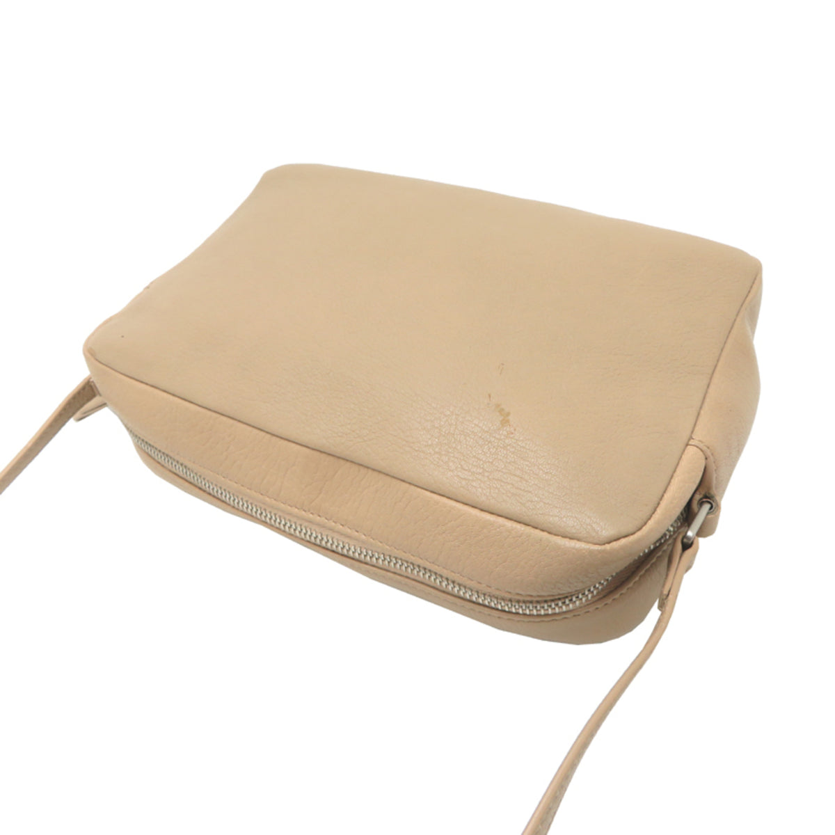 Saint Laurent Beige Leather Shoulder Bag (Pre-Owned)