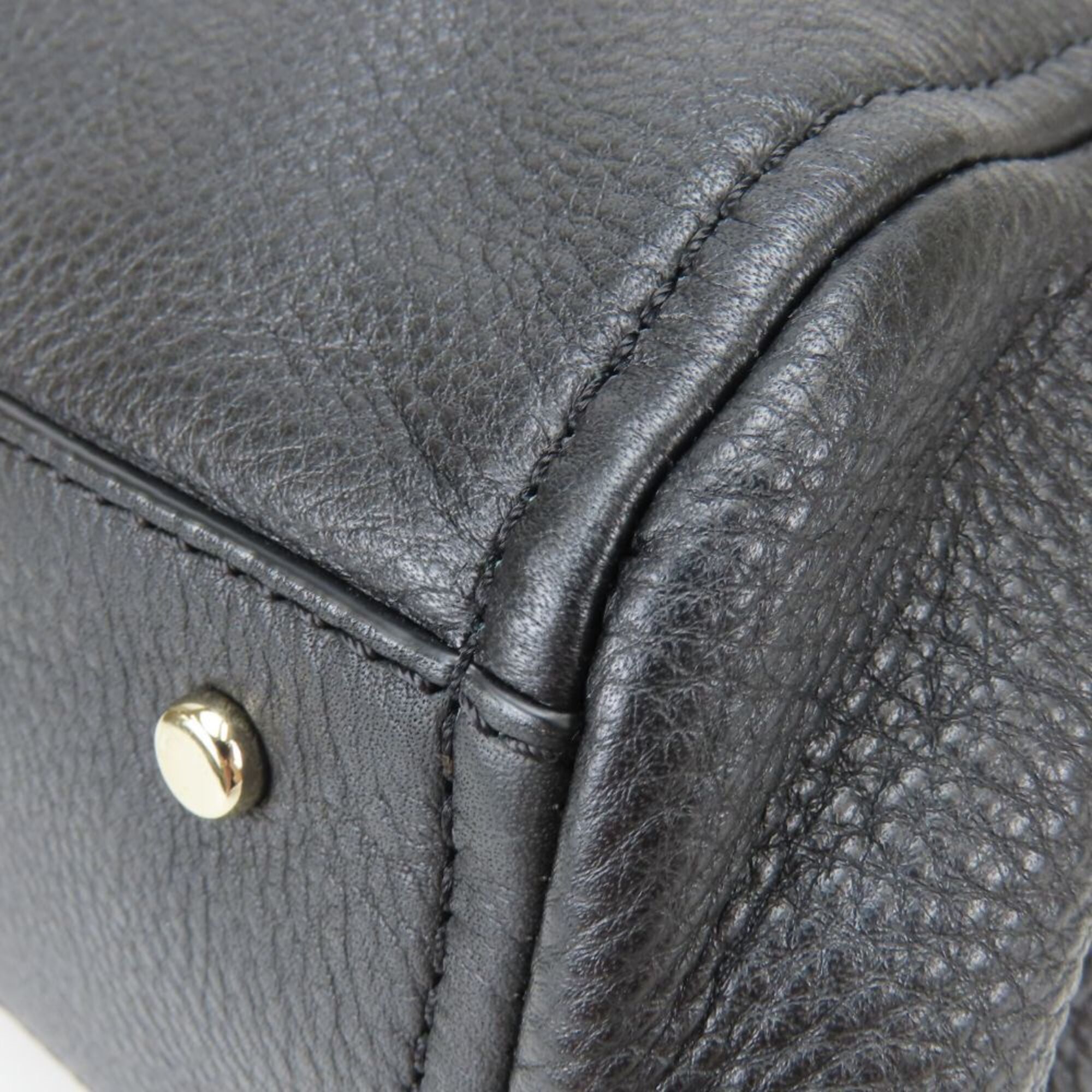 Kate Spade Black Leather Handbag (Pre-Owned)