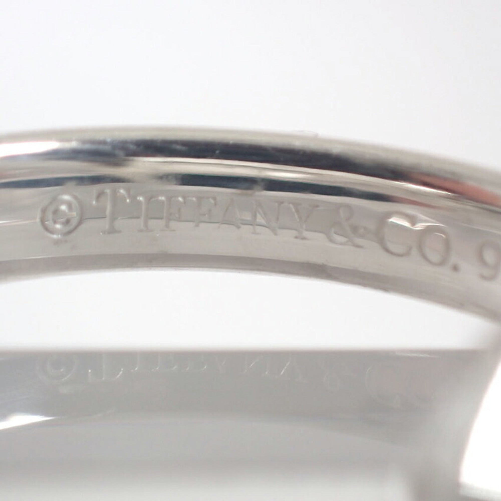 Tiffany Silver Sterling Silver 925 Band Ring (Pre-Owned)