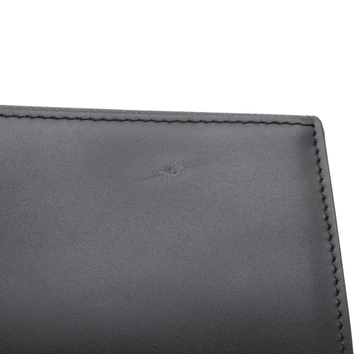 Fendi Black Leather Chain/Shoulder Wallet (Pre-Owned)