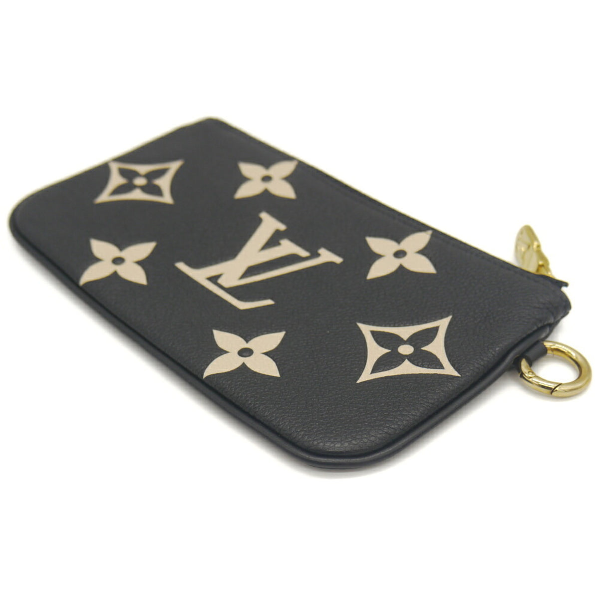 Louis Vuitton Black Brown Monogram Empreinte Pochette Pouch (Pre-Owned)