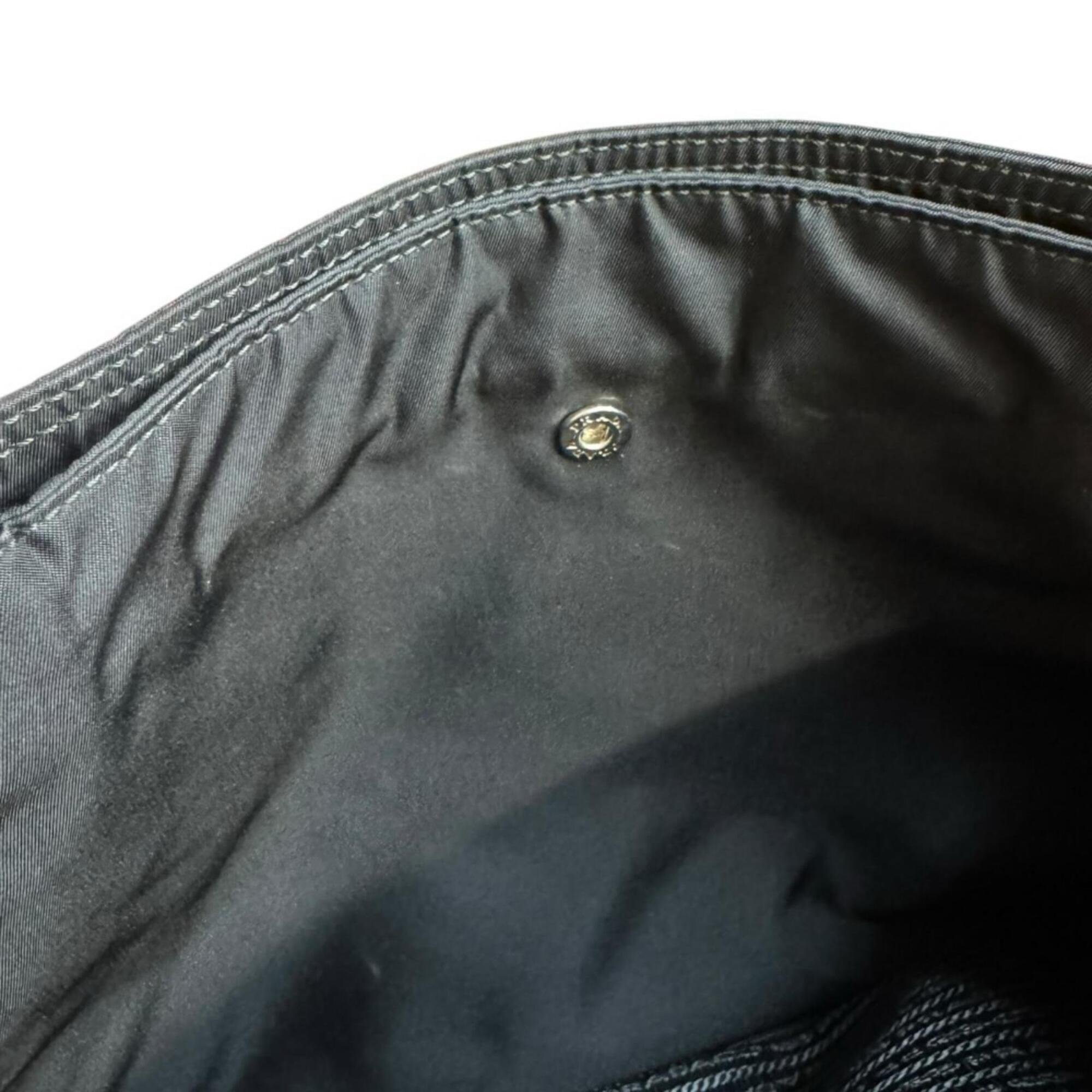 Prada Black Nylon Shoulder Bag (Pre-Owned)