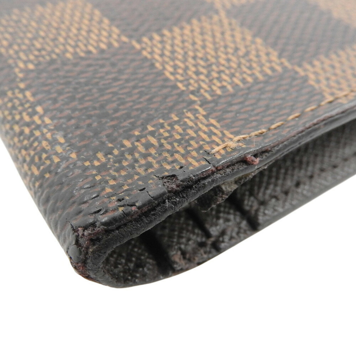 Louis Vuitton Ebene Pvc Long Wallet (Bi-Fold) (Pre-Owned)