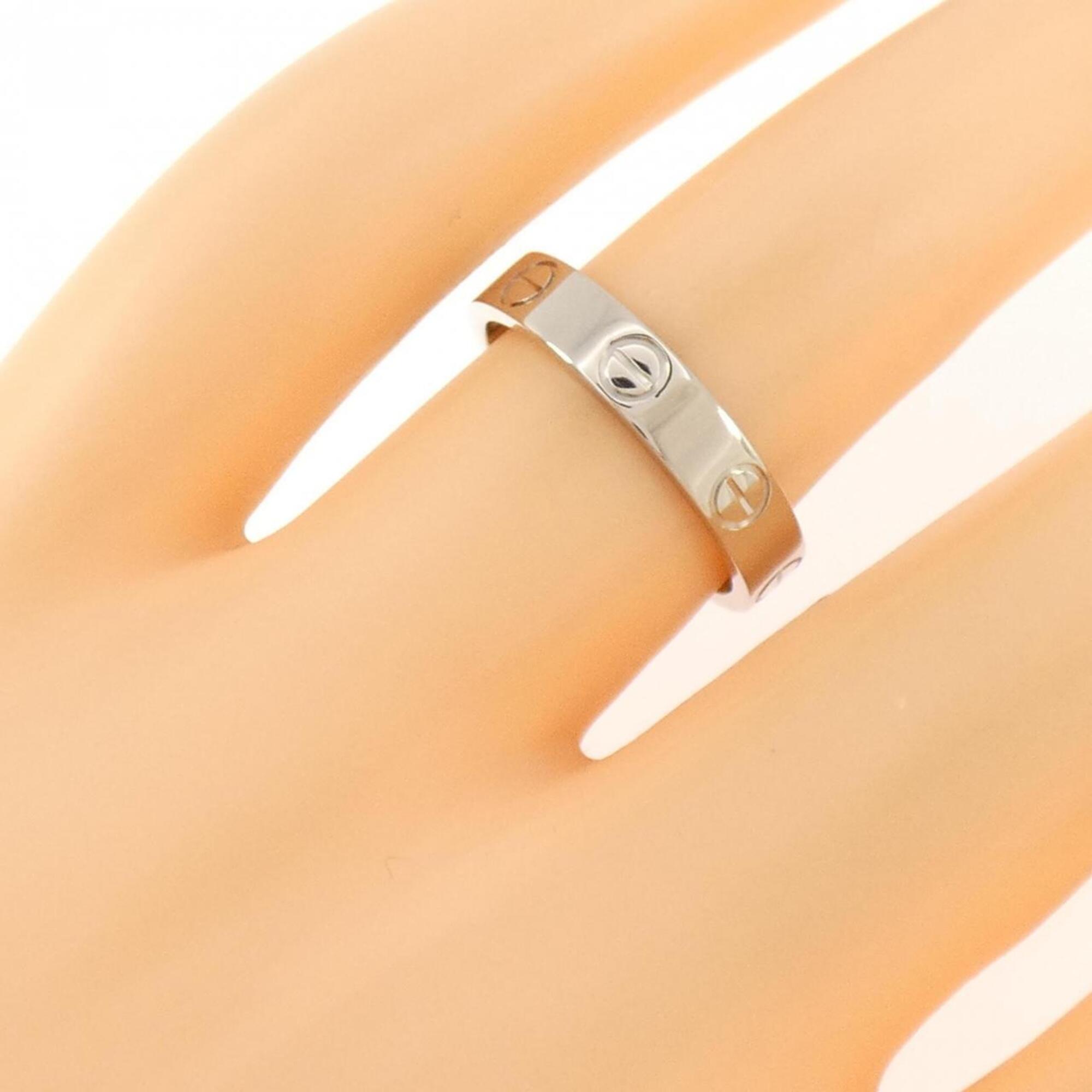 Cartier Love White Gold (18K) Band Ring (Pre-Owned)