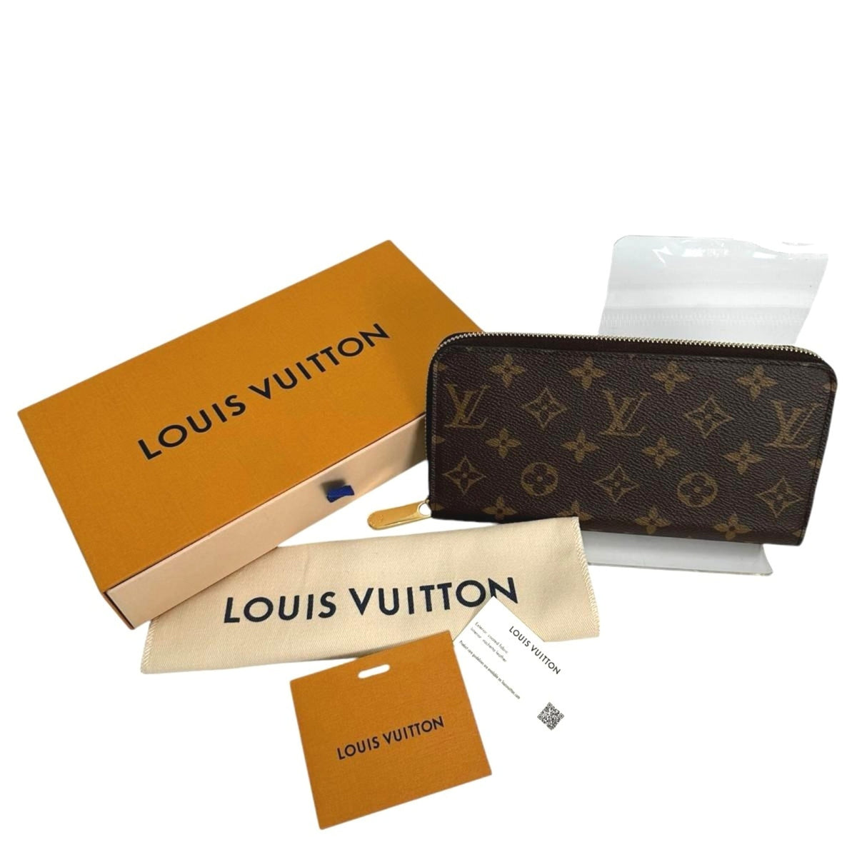 Louis Vuitton Monogram Brown Monogram Long Wallet (Bi-Fold) (Pre-Owned)