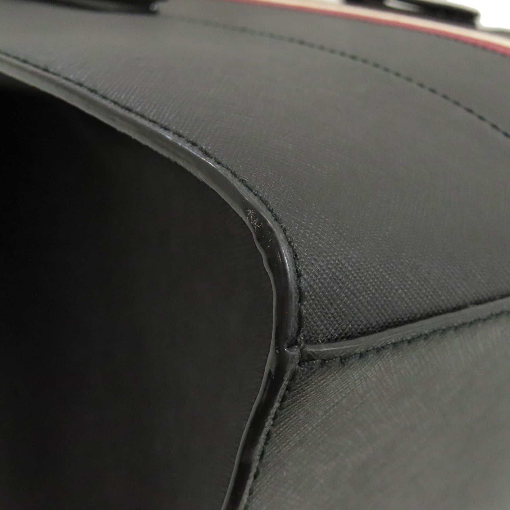 Bally Black Leather Tote Bag (Pre-Owned)