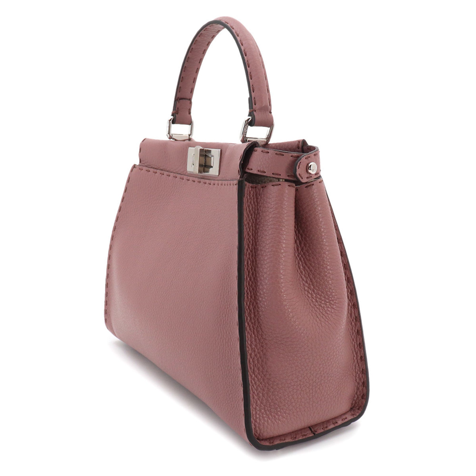 Fendi Brown Leather Handbag (Pre-Owned)