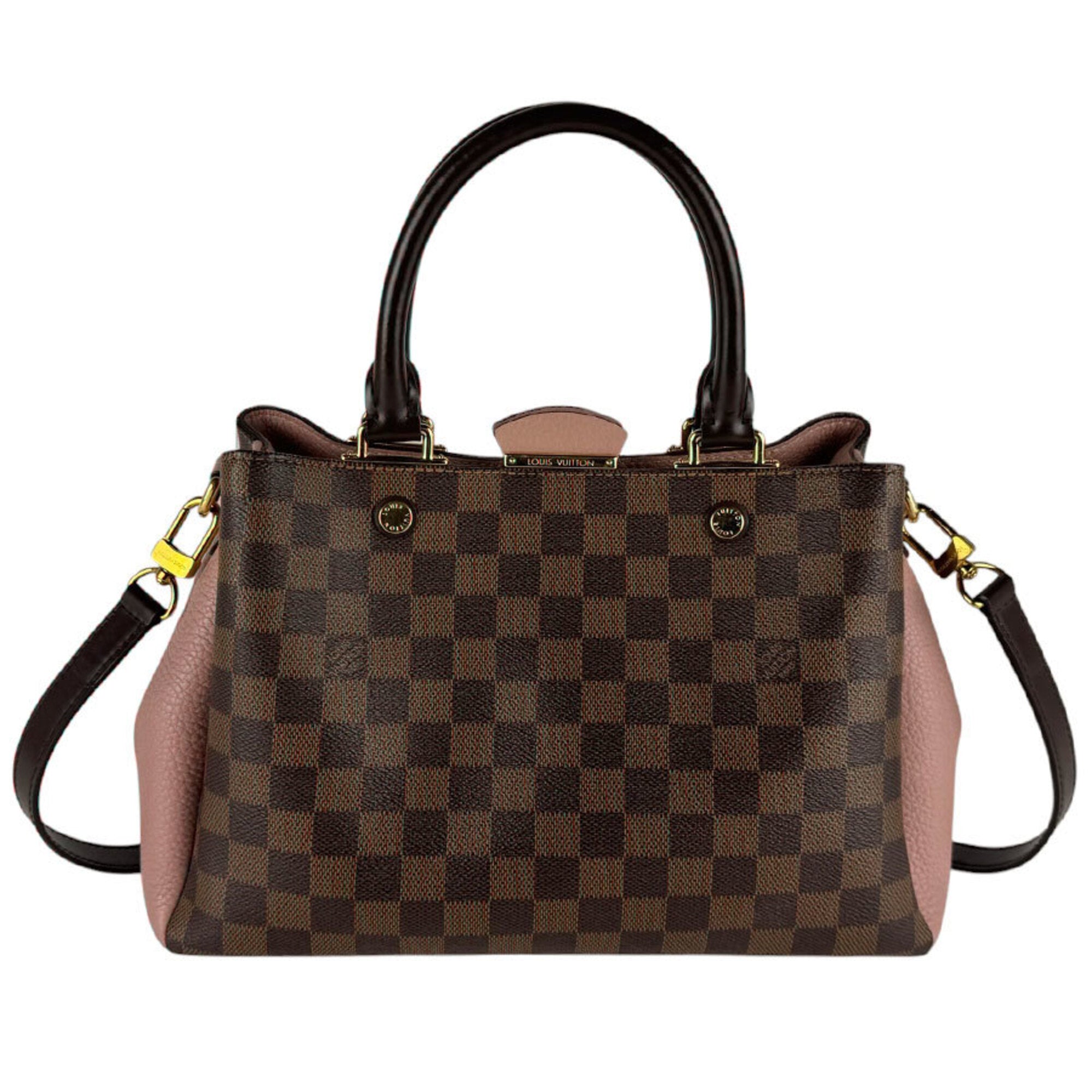 Louis Vuitton Ebene Magnolia Damier Canvas Handbag Shoulder Bag (Pre-Owned)