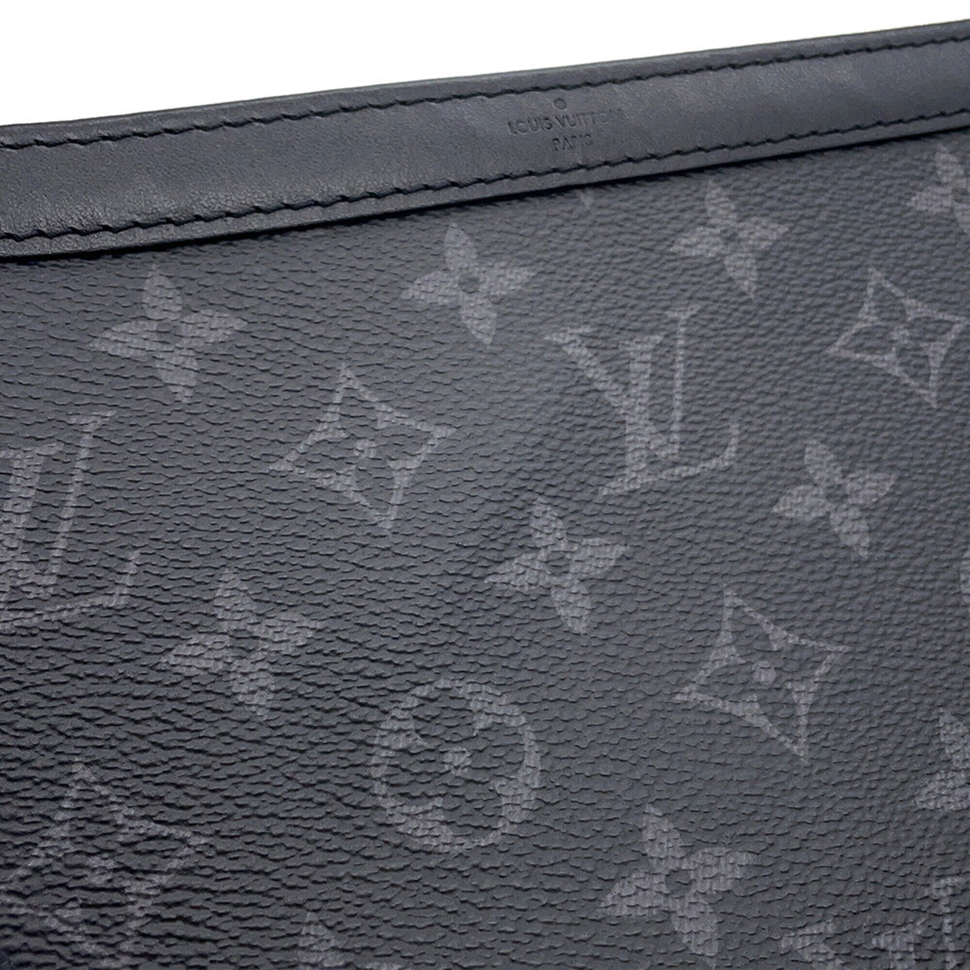 Louis Vuitton Monogram Eclipse Black Noir Monogram Eclipse Shoulder Bag (Pre-Owned)