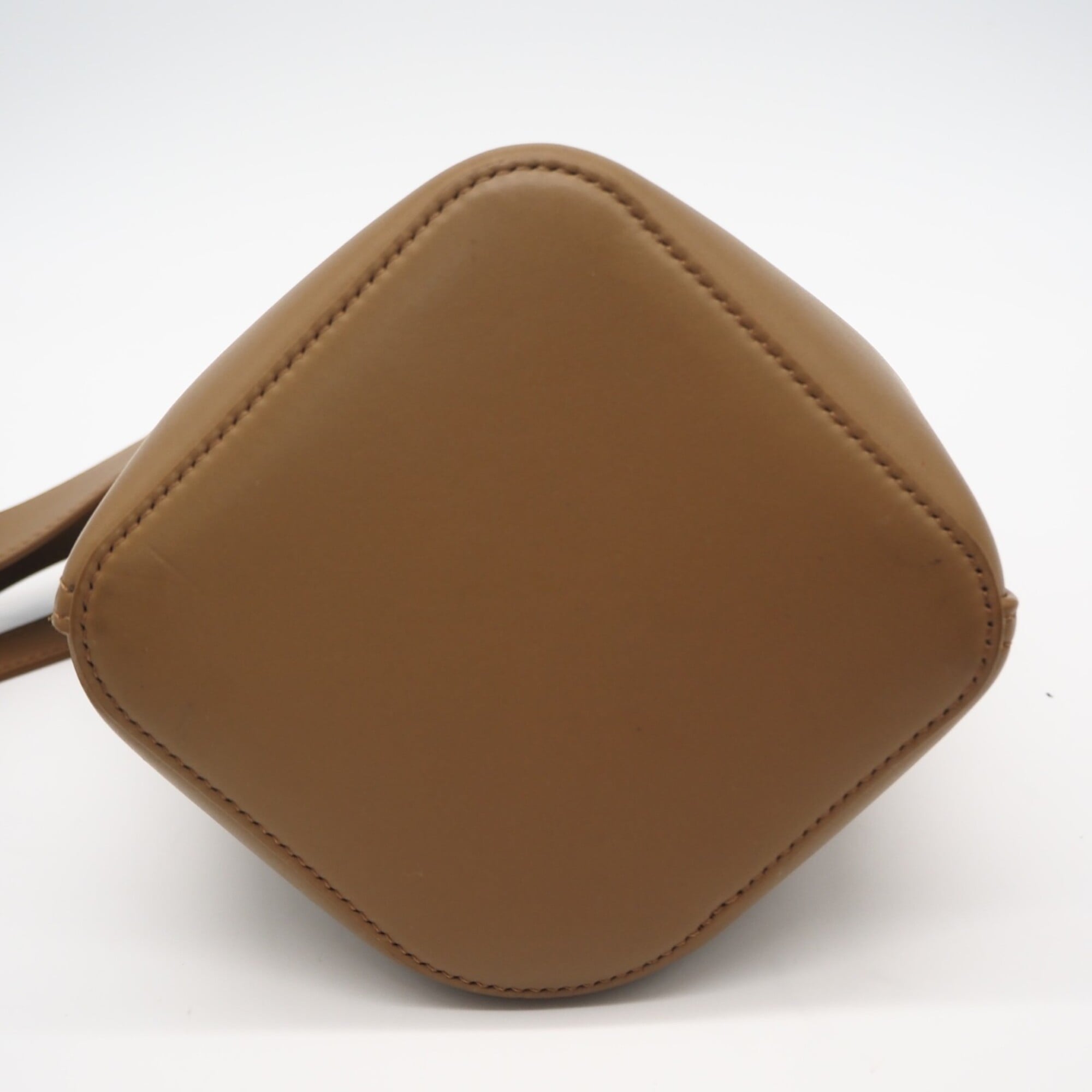 Loewe Brown Leather Handbag Shoulder Bag (Pre-Owned)