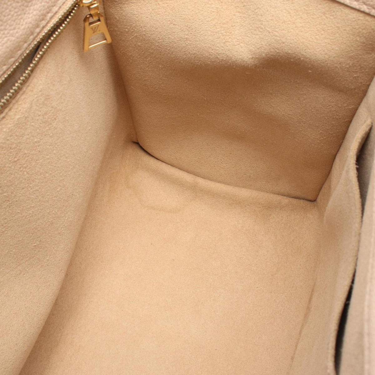 Louis Vuitton Brown Ivory Khaki Pvc Coated Canvas Leather Handbag (Pre-Owned)