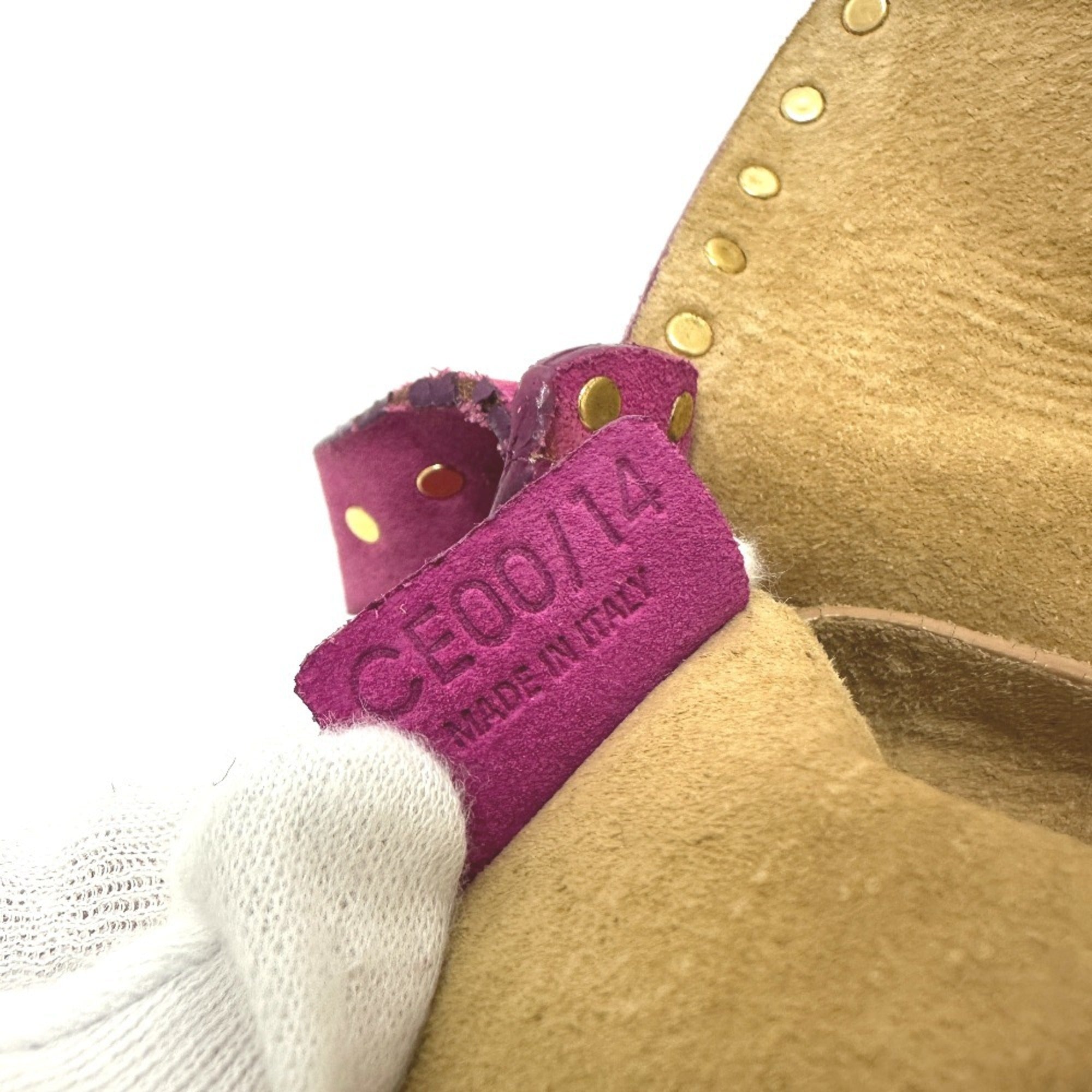 Celine Pink Suede Shoulder Bag (Pre-Owned)