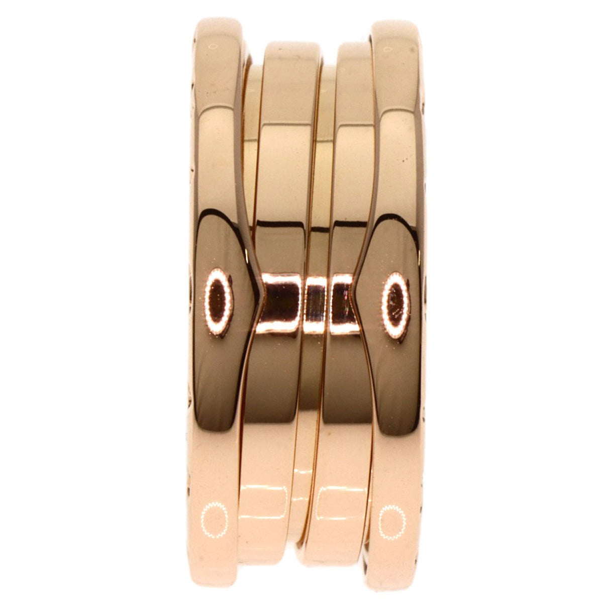 Bvlgari Pink Gold Pink Gold (18K) Band Ring (Pre-Owned)