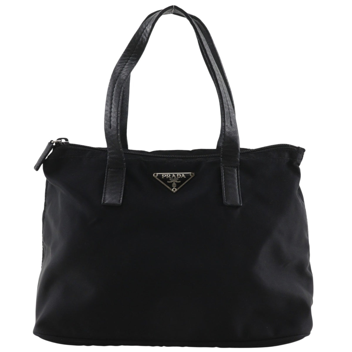 Prada Black Nylon Handbag (Pre-Owned)